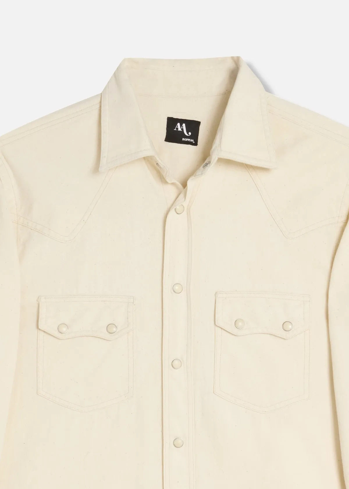 AARIOSTO DENIM WESTERN SHIRT