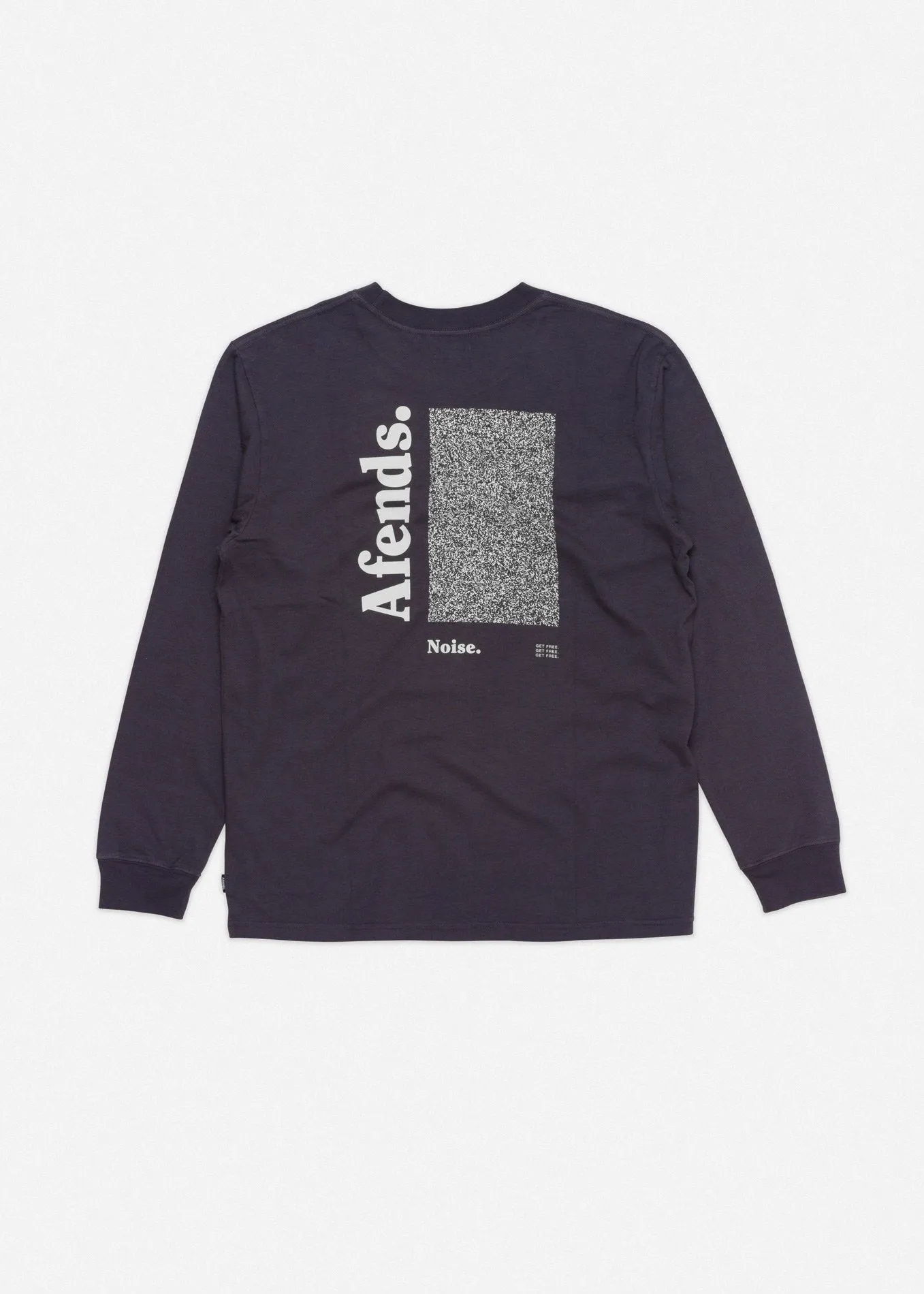 Afends Mens Noise - Retro Fit Long Sleeve Tee