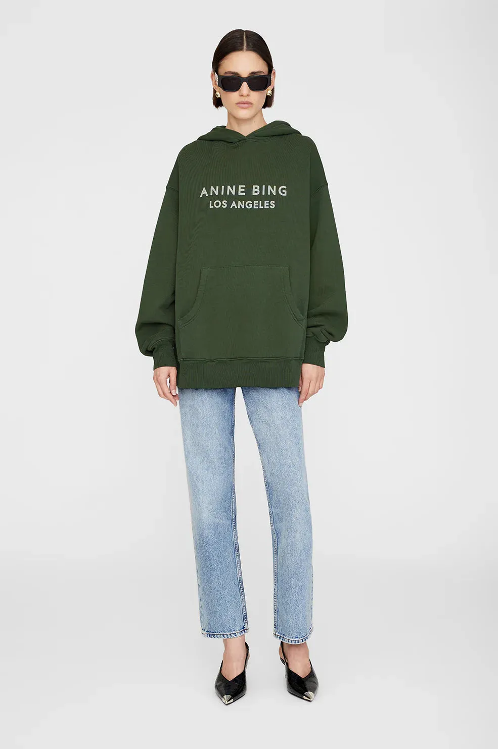 ALTO HOODIE ANINE BING - DARK OLIVE