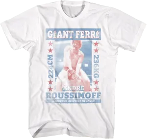 Andre Roussimoff Andre The Giant T-Shirt