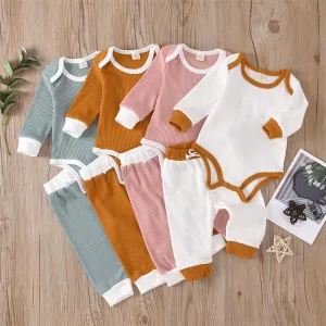 Baby Unisex Long Sleeve Casual Romper & Pants Cheap Boutique Baby Clothes