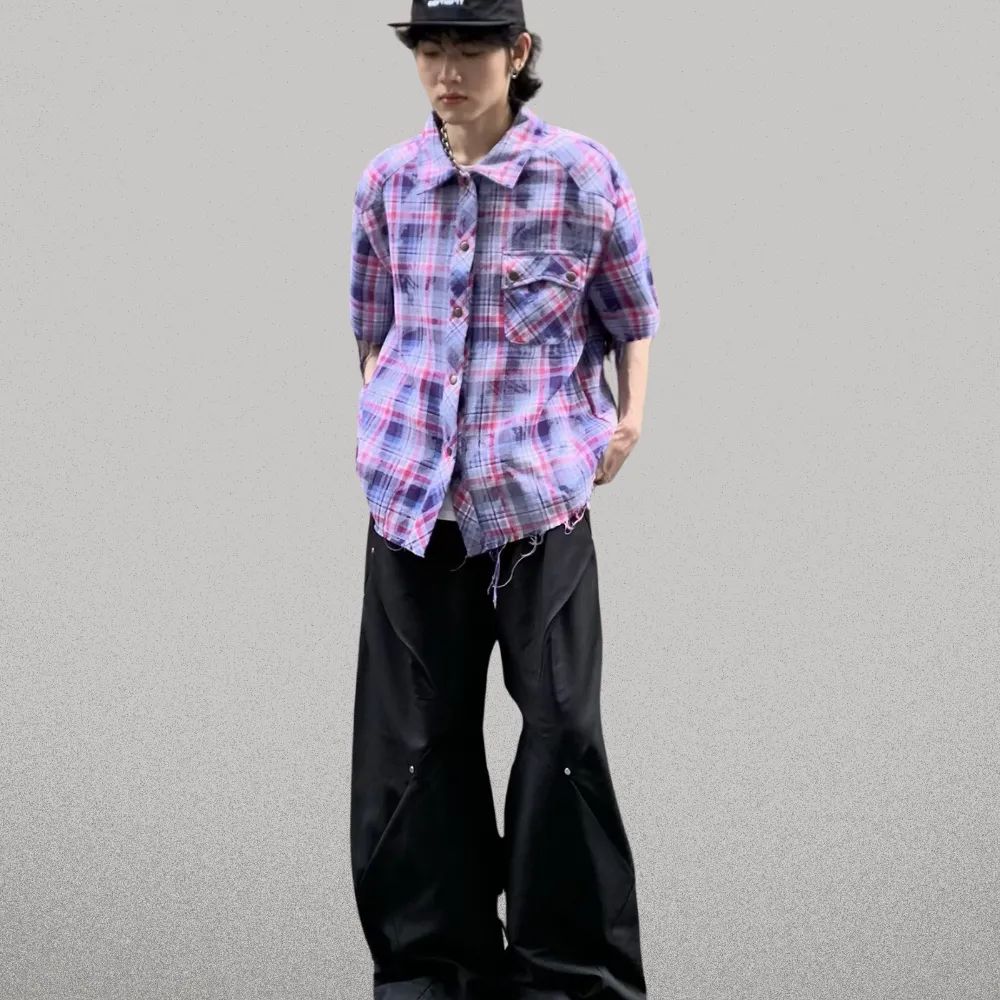 “Bad Edge Grid Polo” Shirts
