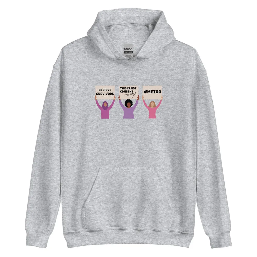 Believe Survivors Protest Hoodie