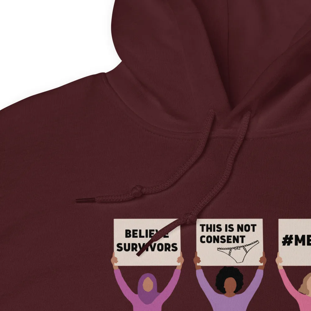 Believe Survivors Protest Hoodie