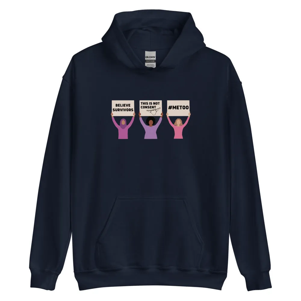 Believe Survivors Protest Hoodie