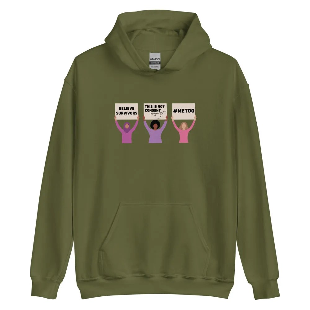 Believe Survivors Protest Hoodie