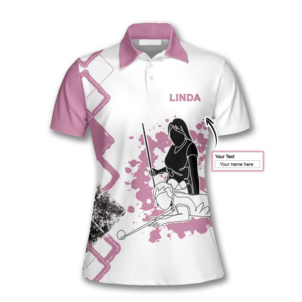 Billiards I Know I Play Like a Girl Try To Keep Up Custom Billiard Shirts for Women