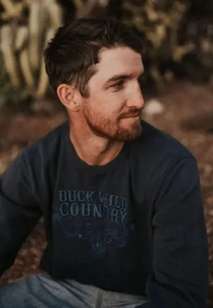 Buck Wild Midnight Ember Sweater