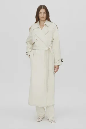 Camilla and Marc Calyx Denim Coat in Light Stone Wash