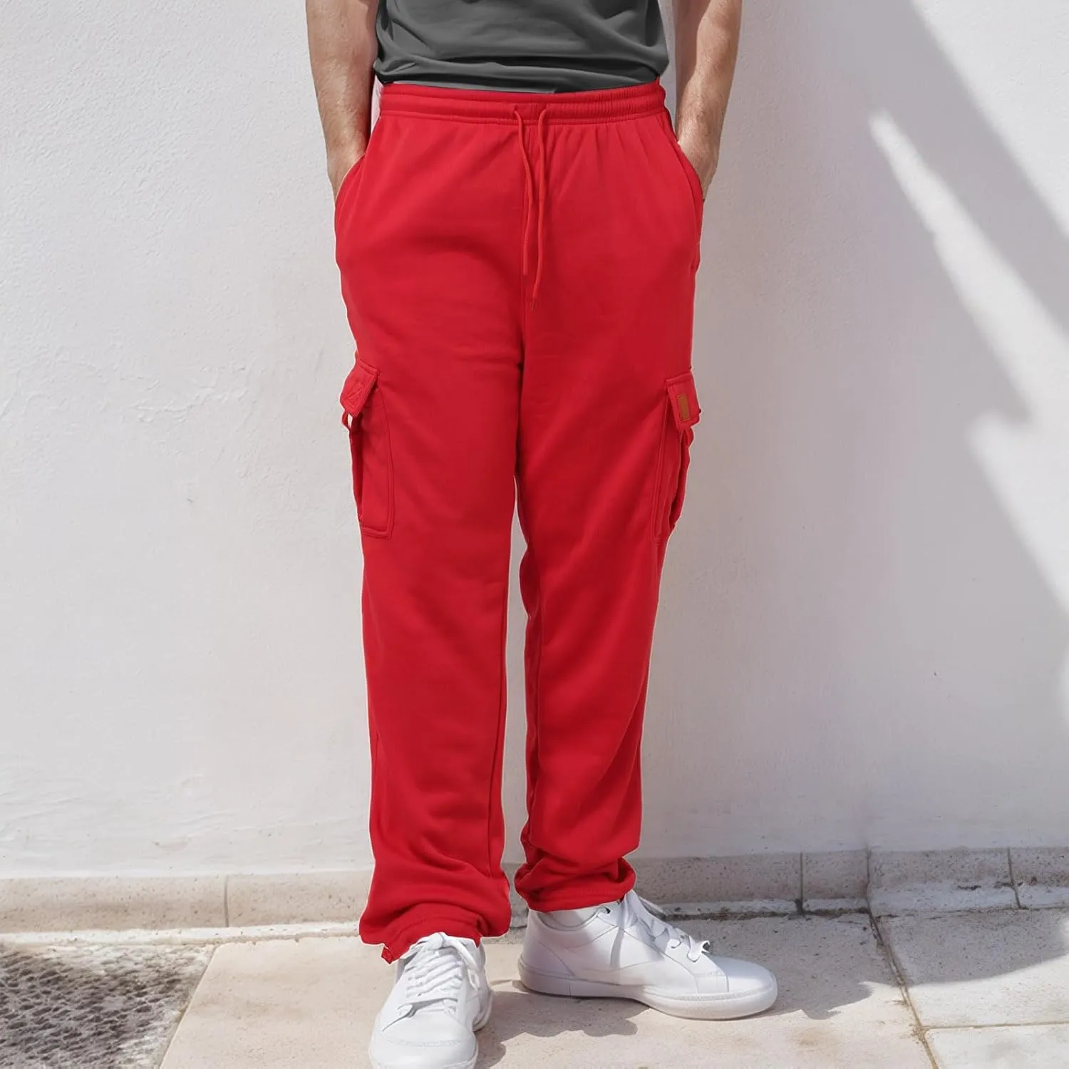 Cargo Pants for Men 2023 Relaxed Fit Causal Work Trousers Athletic Pants Fashion Loose Fit Hiking Outdoor Joggers