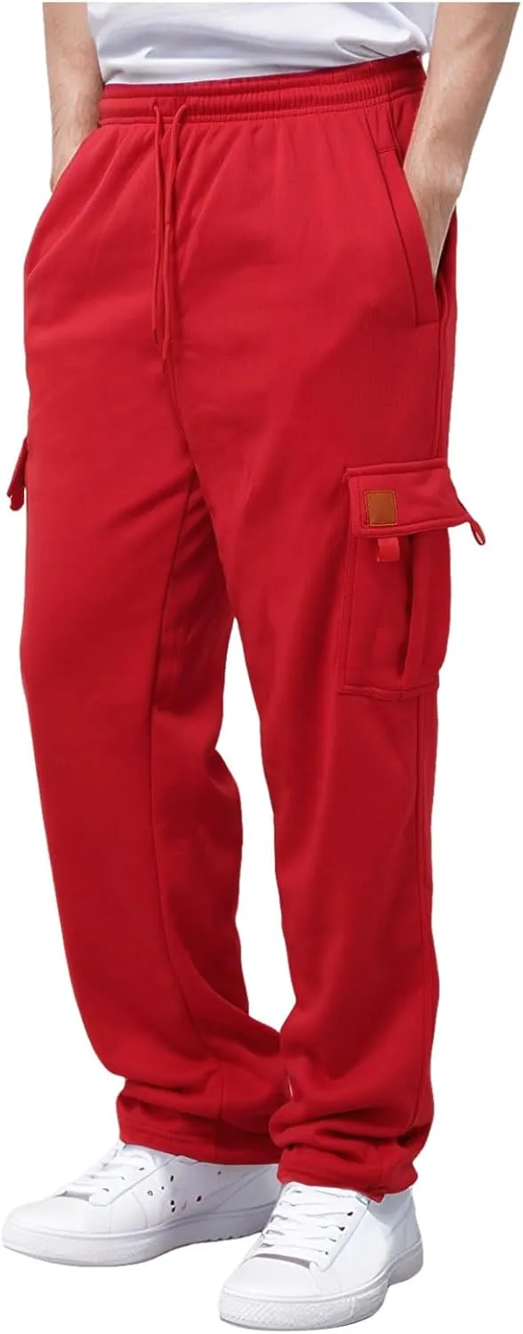Cargo Pants for Men 2023 Relaxed Fit Causal Work Trousers Athletic Pants Fashion Loose Fit Hiking Outdoor Joggers