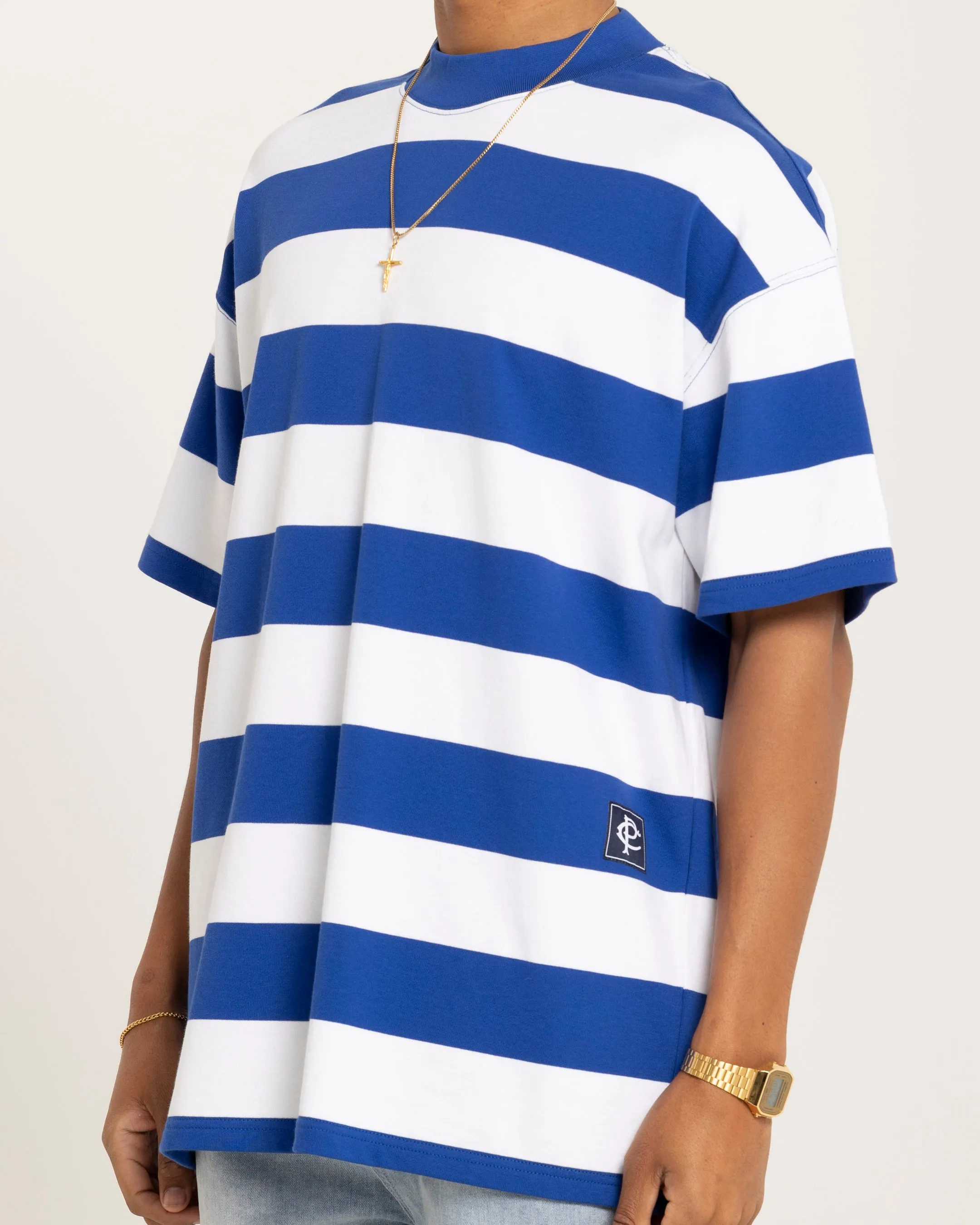 Carre Offside Oversized T-Shirt Navy/White