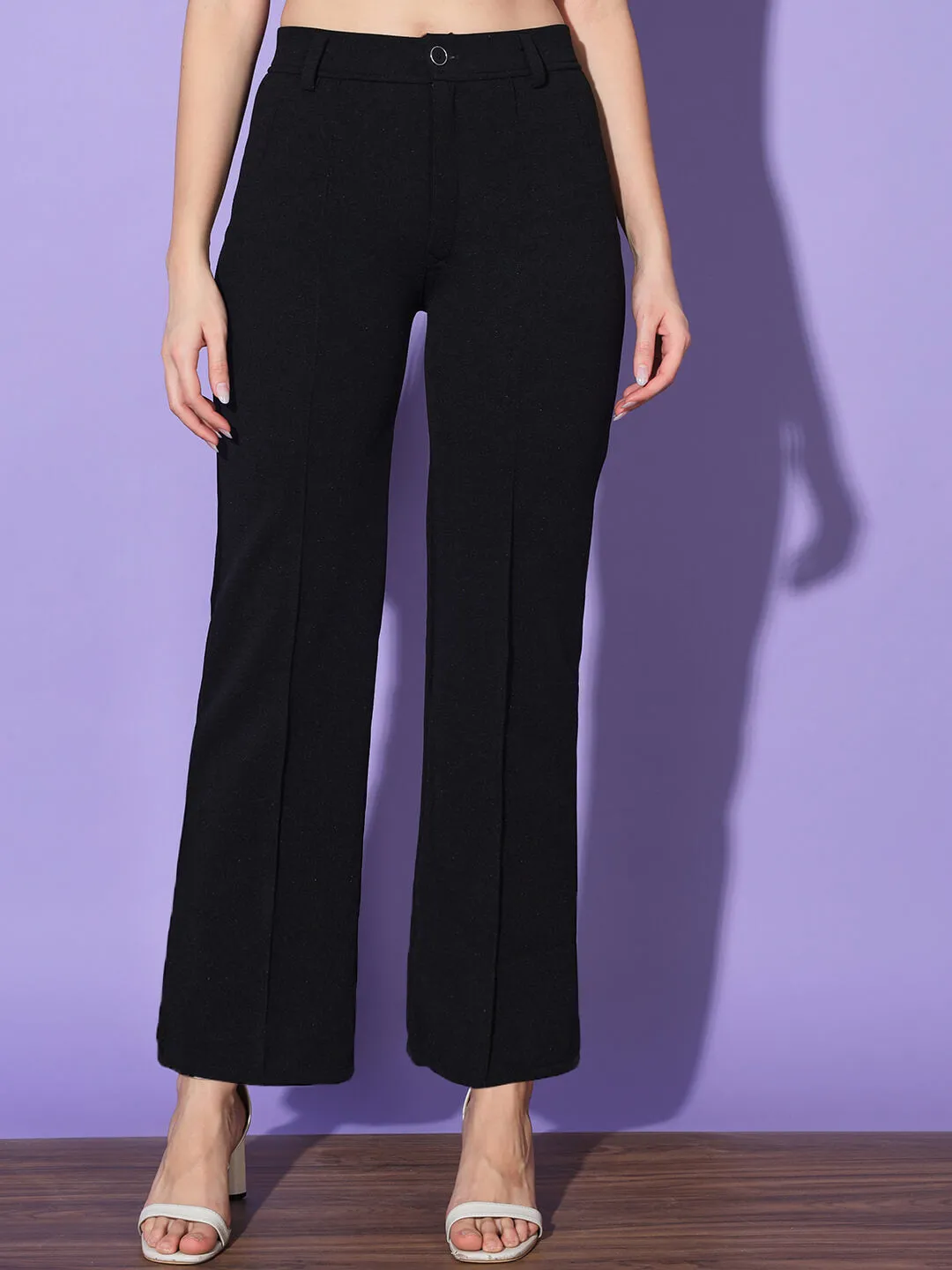 Carrera Full Length Women Formal Trousers and Pants-3297