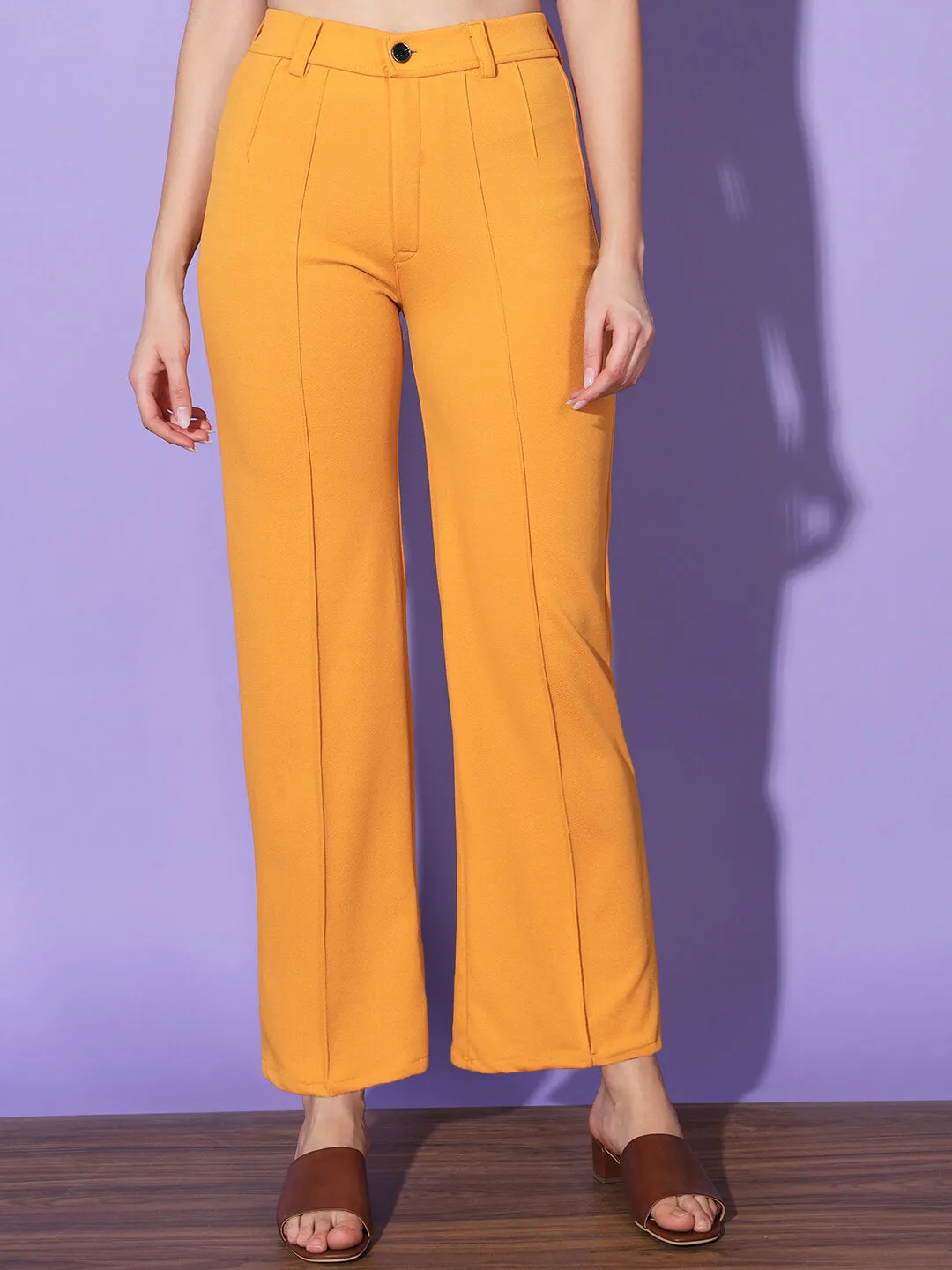 Carrera Full Length Women Formal Trousers and Pants-3297