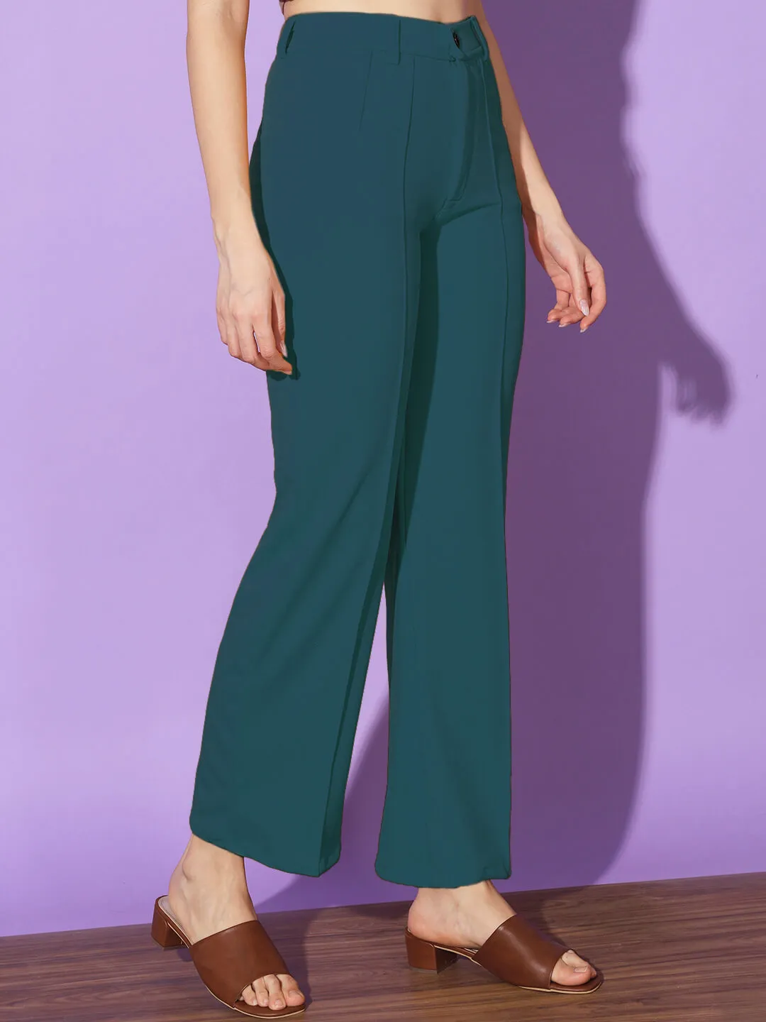 Carrera Full Length Women Formal Trousers and Pants-3297