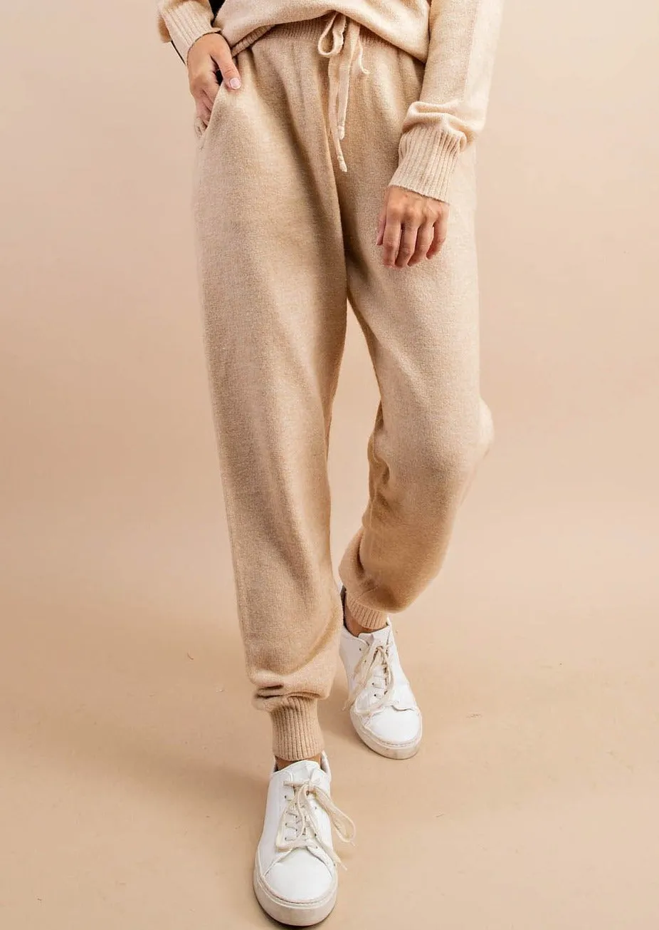 Cozy Knit Joggers Sweat Pants~ FINAL SALE