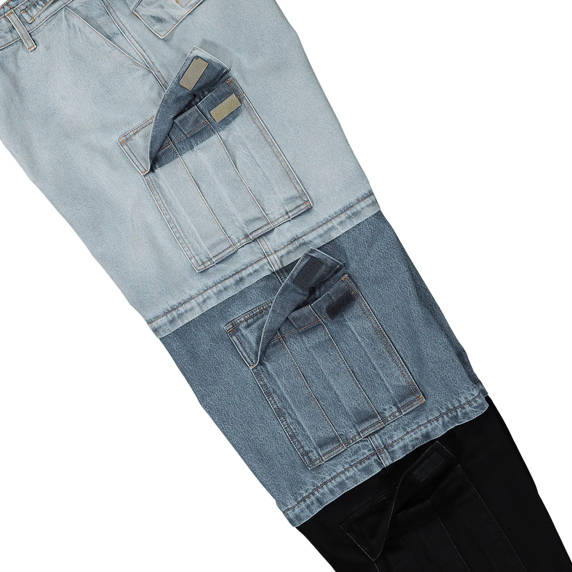 Deconstructed Triple Cargo Pants