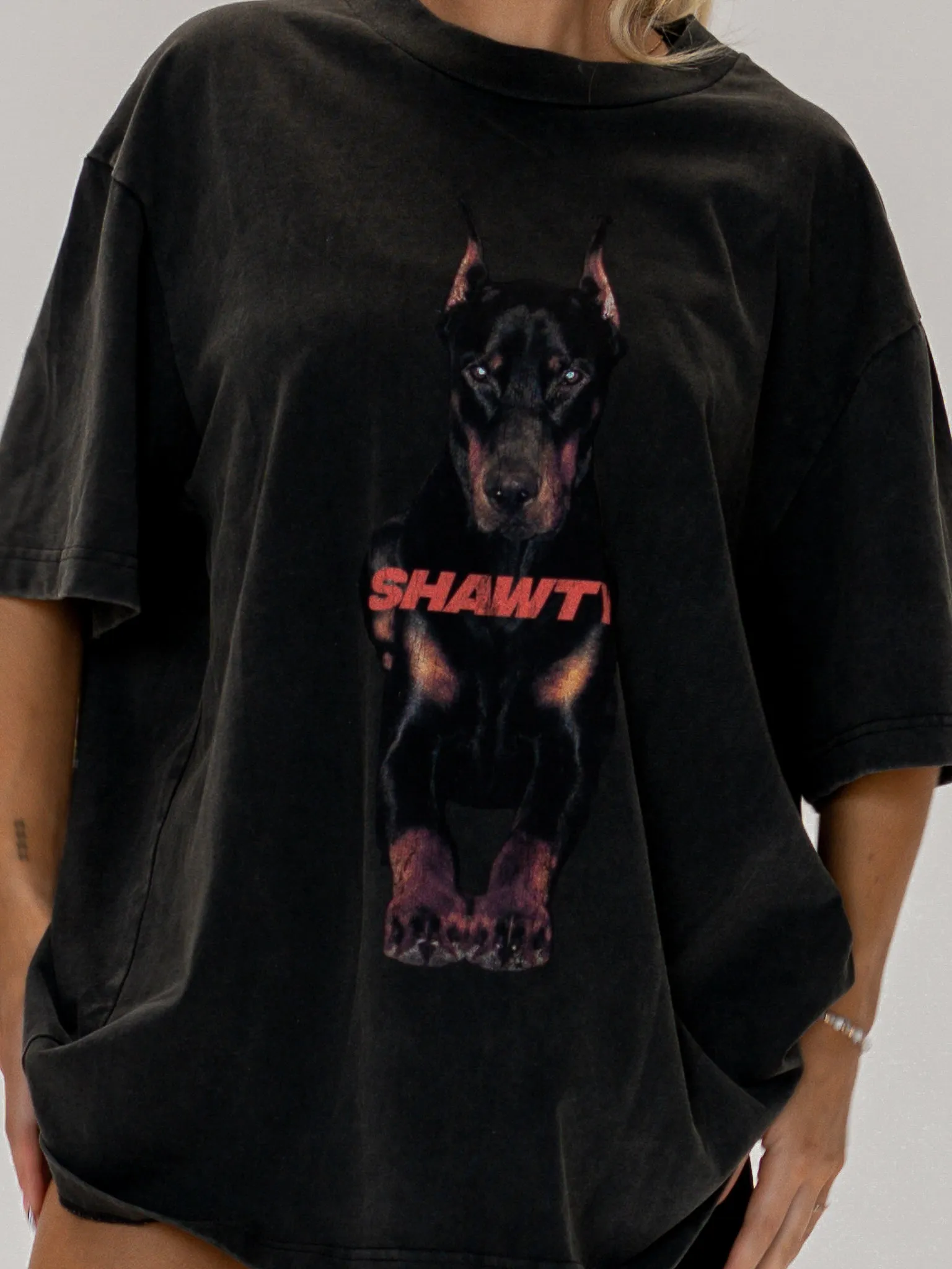 Doberman Vintage Boyfriend Tee