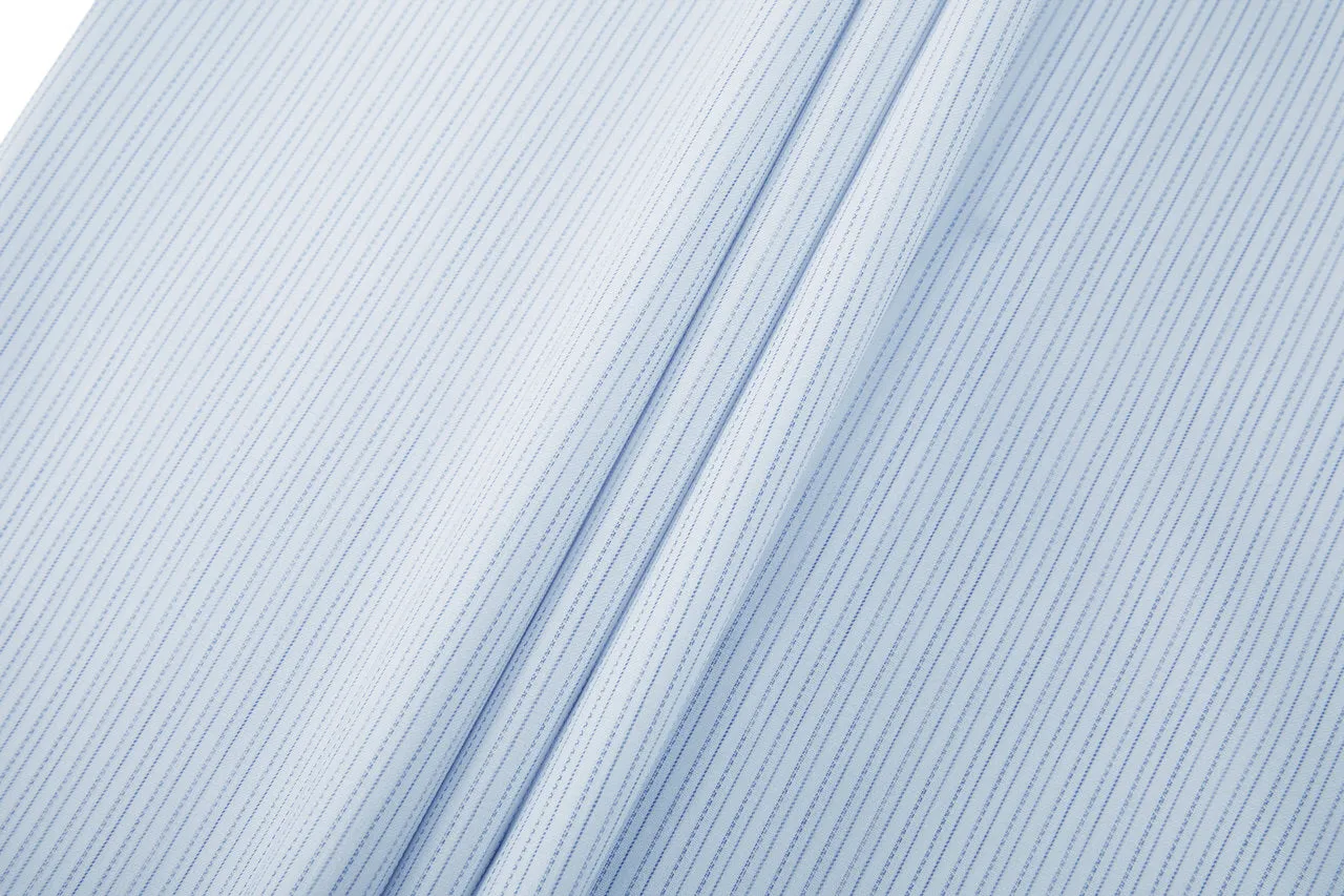 Dry Stripe Shirt in Smart Fit Spread Collar