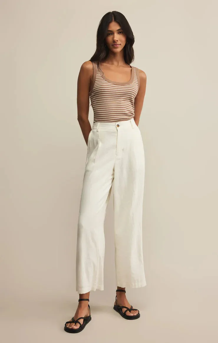 Elin Stripe Rib Tank