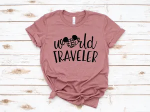 Epcot T Shirt - Disney World Traveler T-shirt - Epcot World Showcase  T Shirt - Disney Fan Shirt