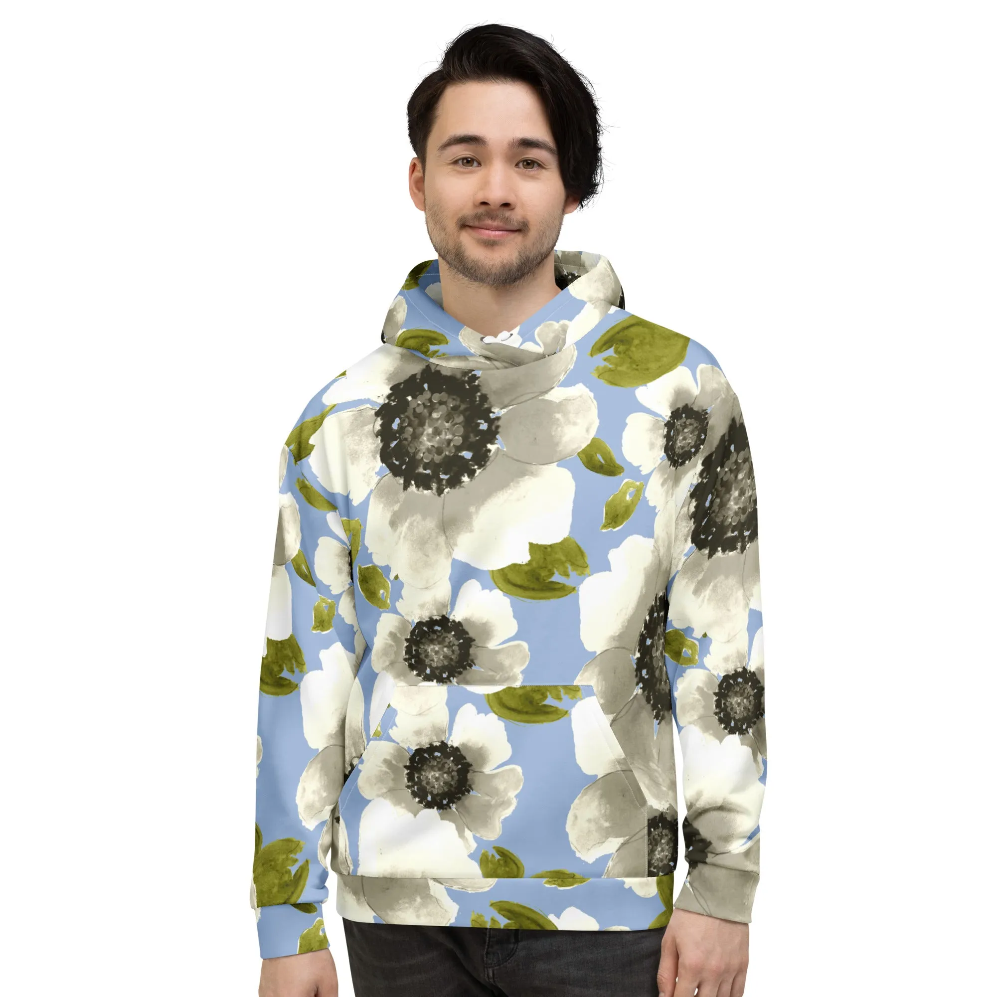 Floral Hoodie (Glamourange Spring Best Hoodies Collection - Flower Hoodies Print 0019)