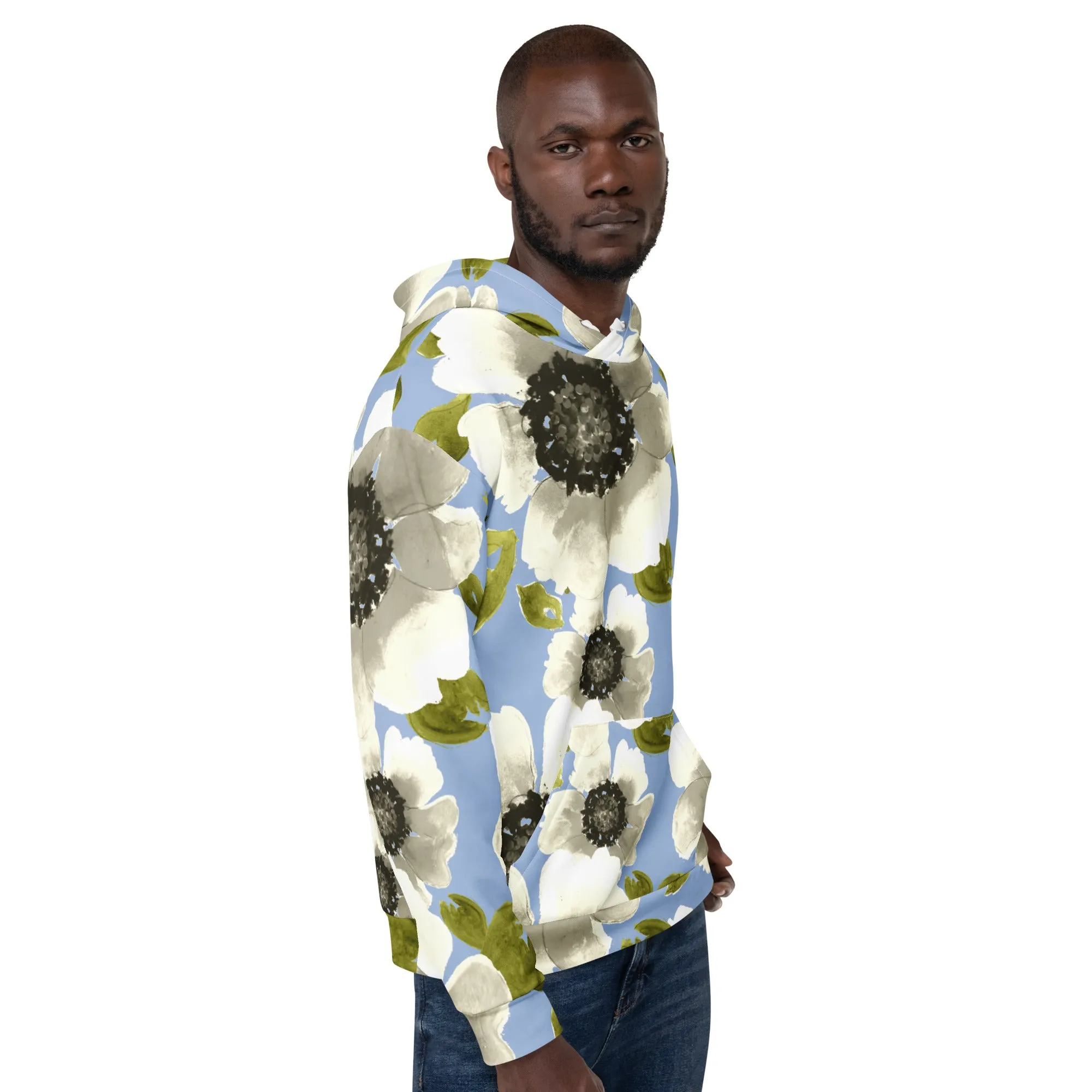 Floral Hoodie (Glamourange Spring Best Hoodies Collection - Flower Hoodies Print 0019)