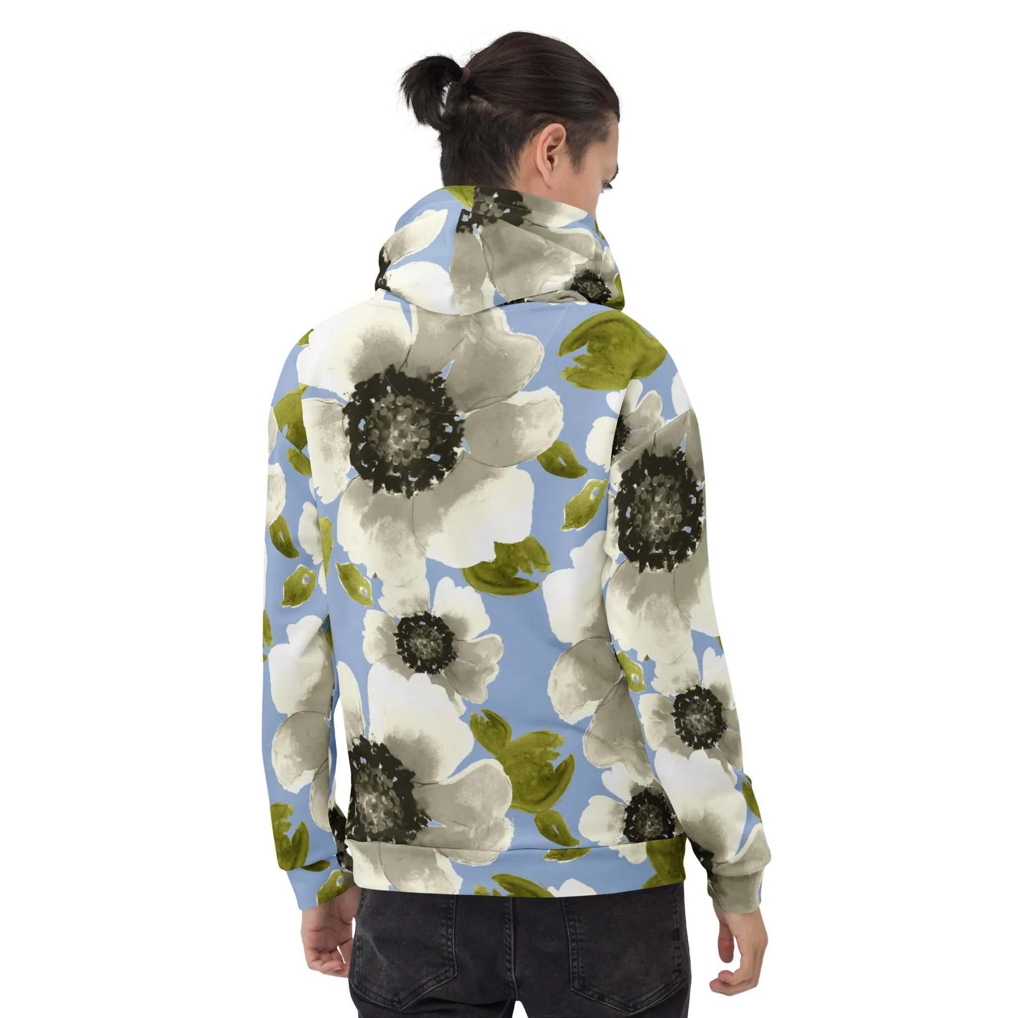 Floral Hoodie (Glamourange Spring Best Hoodies Collection - Flower Hoodies Print 0019)