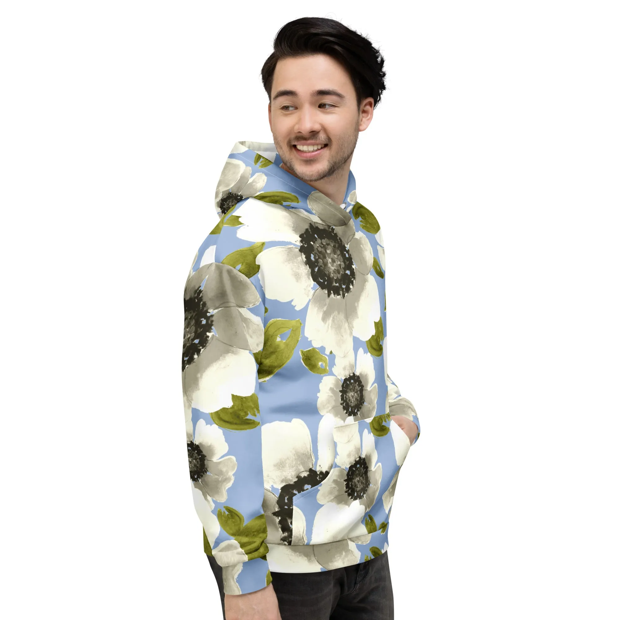 Floral Hoodie (Glamourange Spring Best Hoodies Collection - Flower Hoodies Print 0019)
