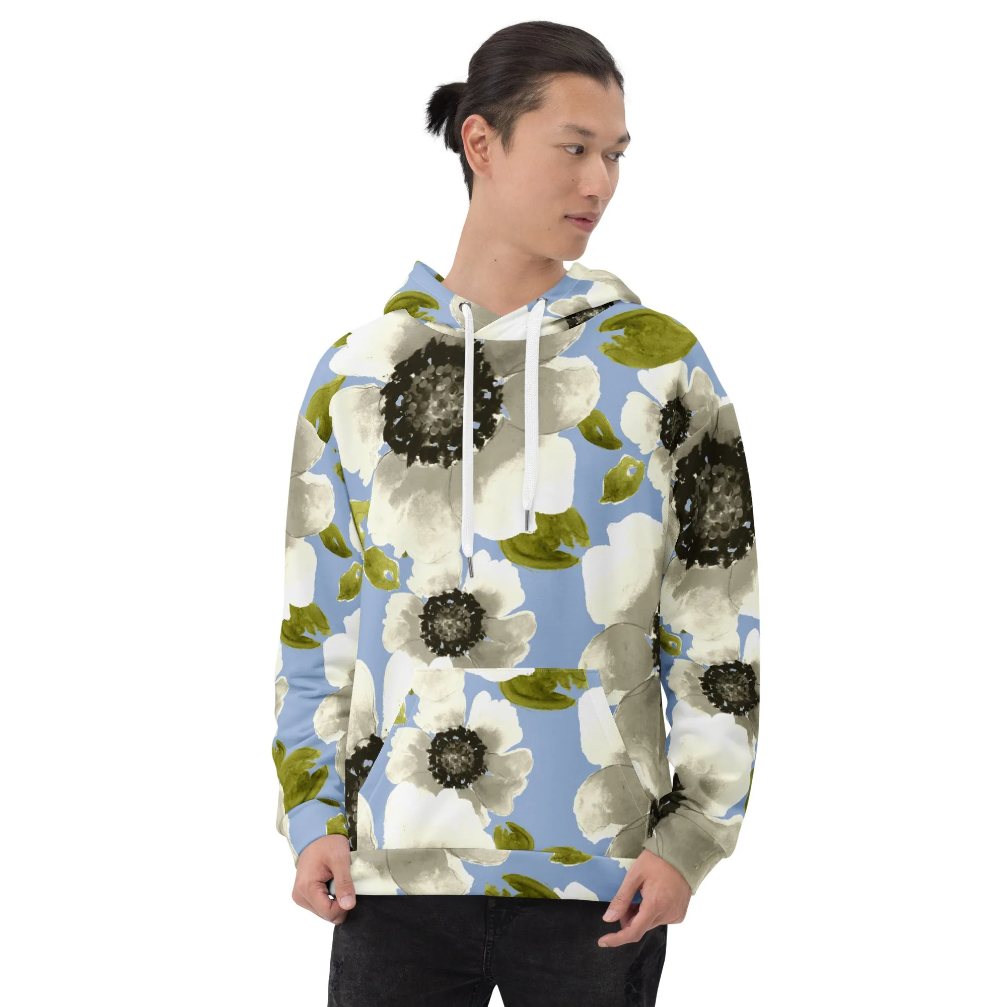 Floral Hoodie (Glamourange Spring Best Hoodies Collection - Flower Hoodies Print 0019)