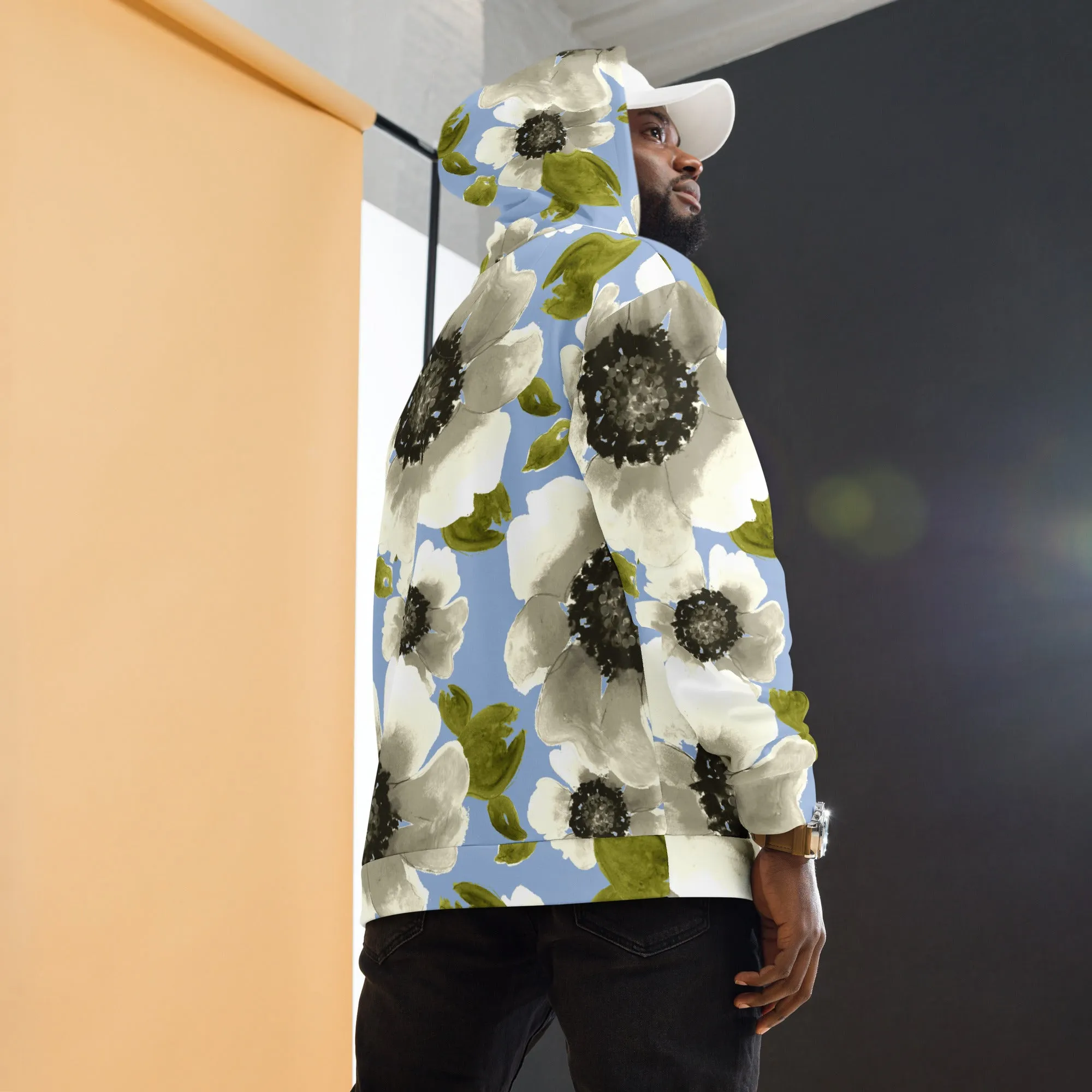 Floral Hoodie (Glamourange Spring Best Hoodies Collection - Flower Hoodies Print 0019)