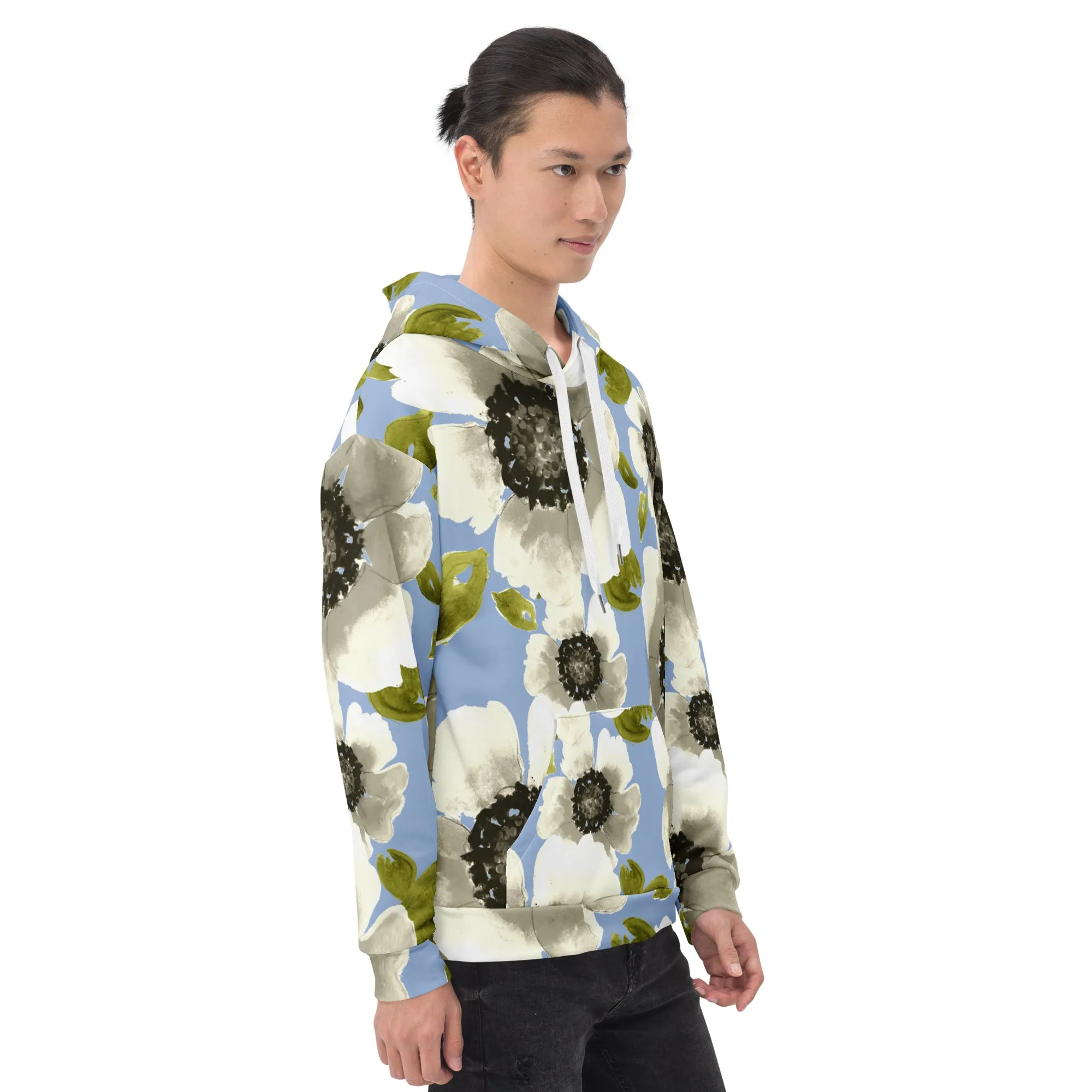 Floral Hoodie (Glamourange Spring Best Hoodies Collection - Flower Hoodies Print 0019)