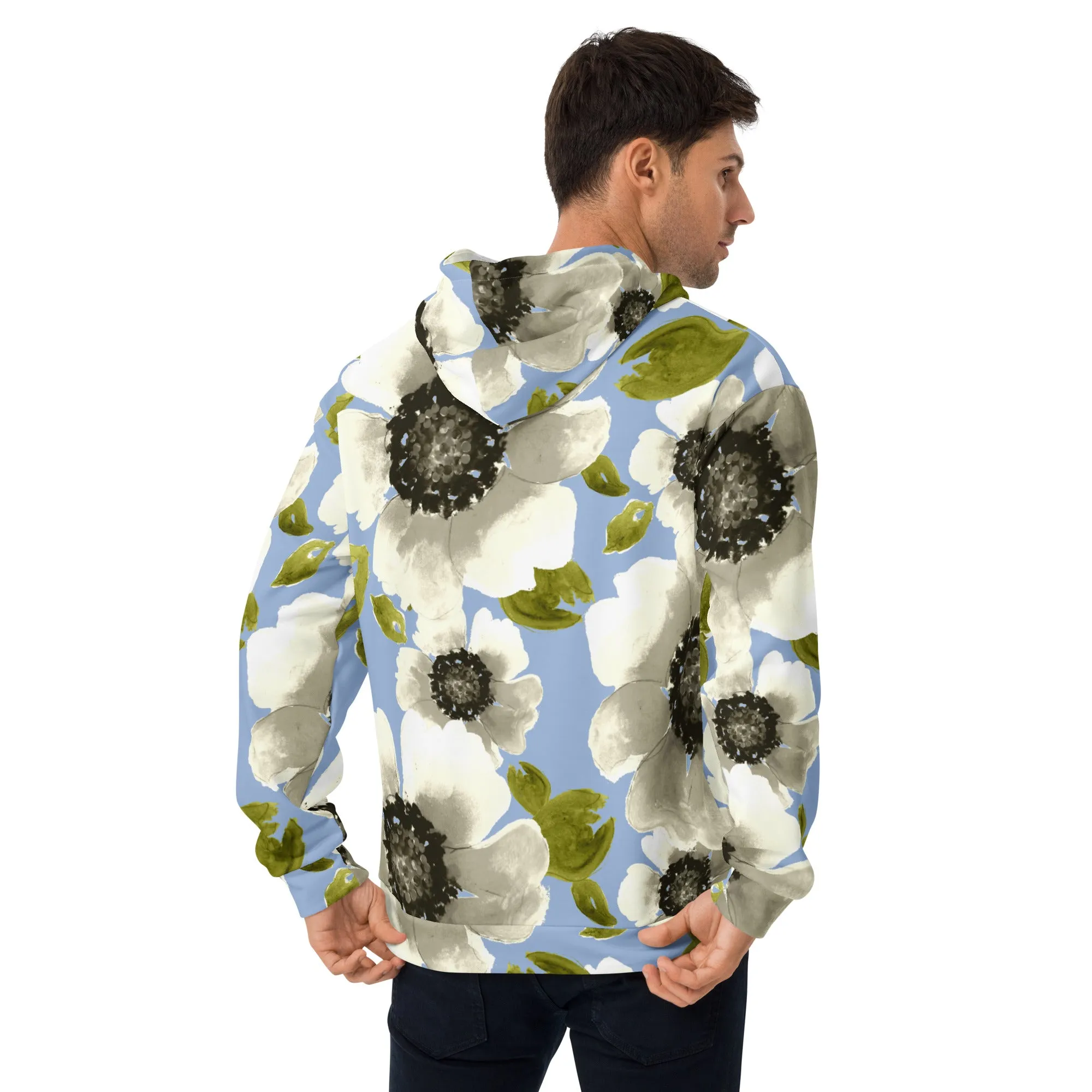 Floral Hoodie (Glamourange Spring Best Hoodies Collection - Flower Hoodies Print 0019)