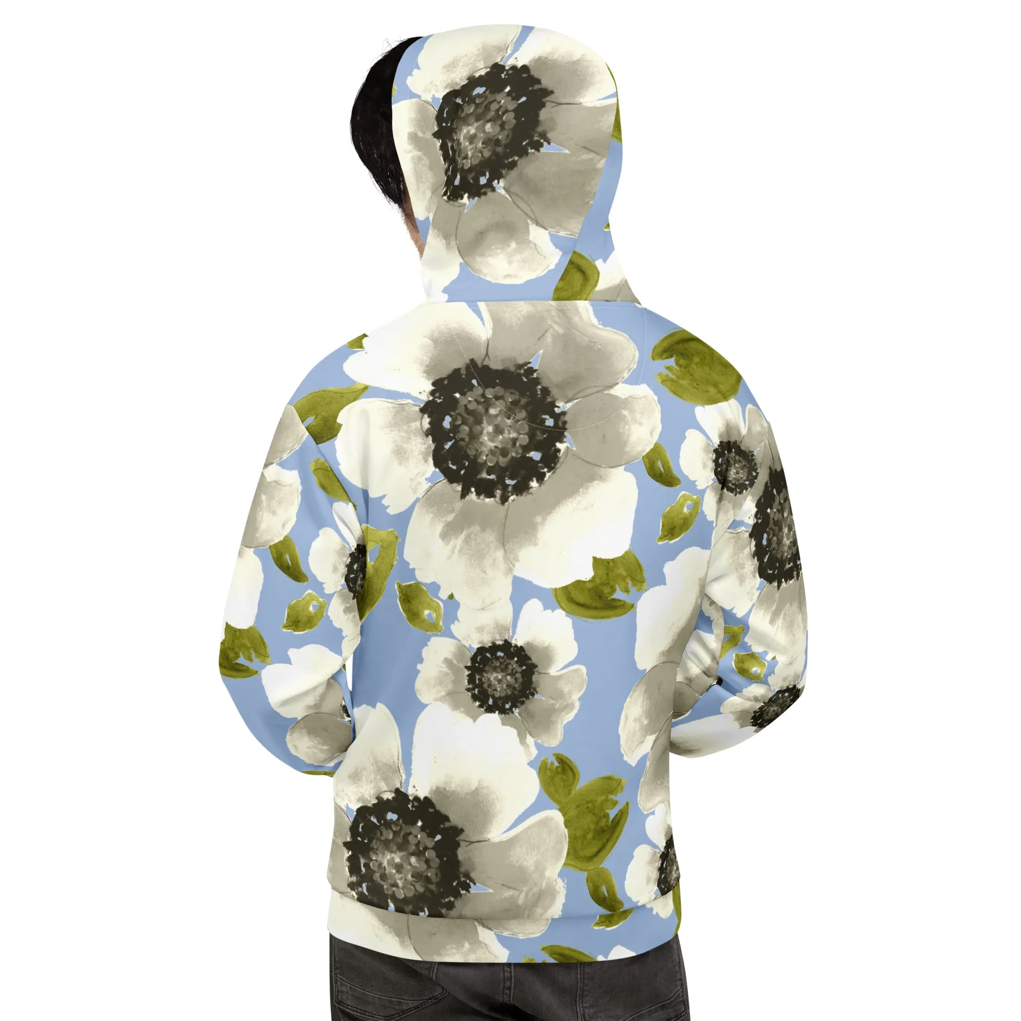 Floral Hoodie (Glamourange Spring Best Hoodies Collection - Flower Hoodies Print 0019)