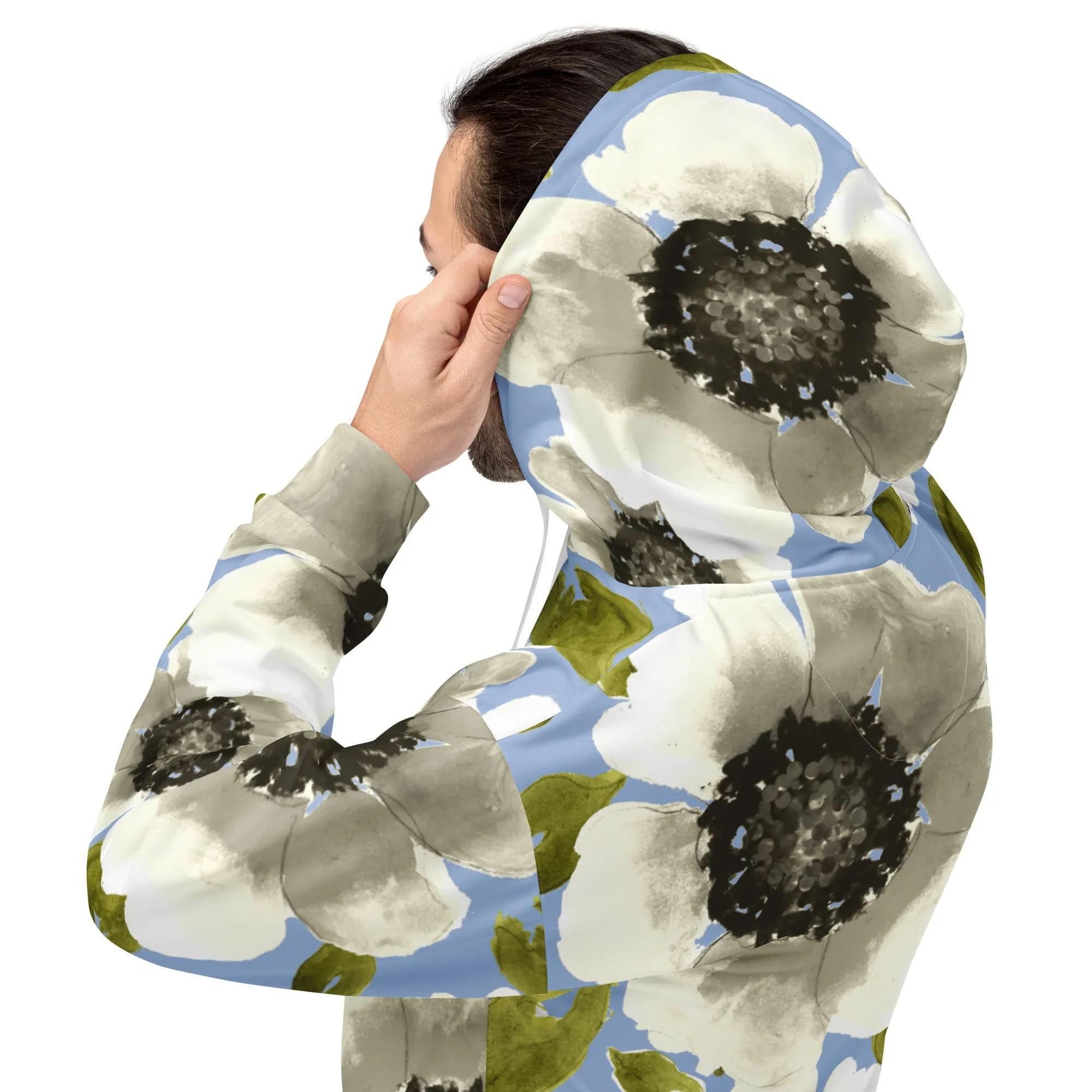 Floral Hoodie (Glamourange Spring Best Hoodies Collection - Flower Hoodies Print 0019)