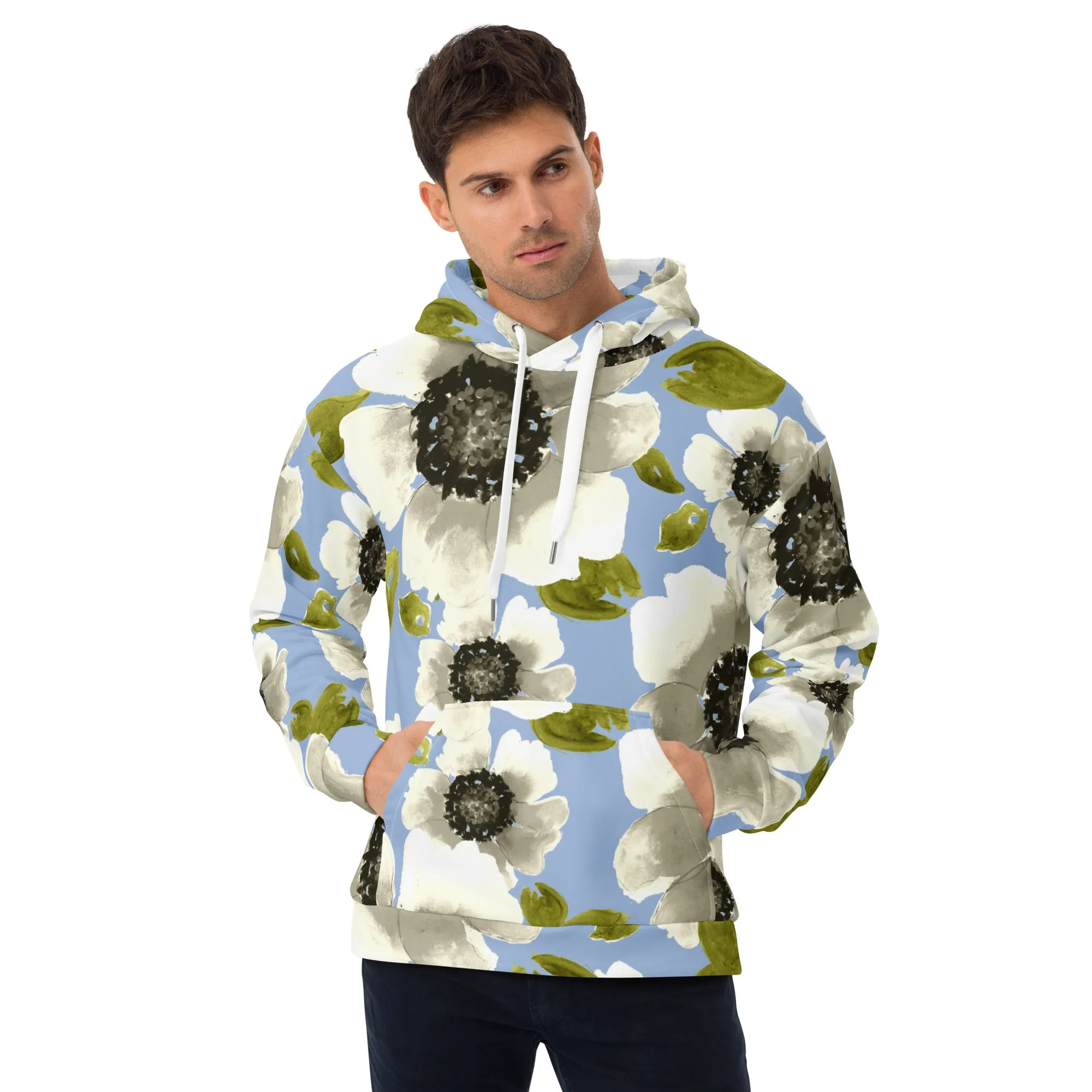Floral Hoodie (Glamourange Spring Best Hoodies Collection - Flower Hoodies Print 0019)