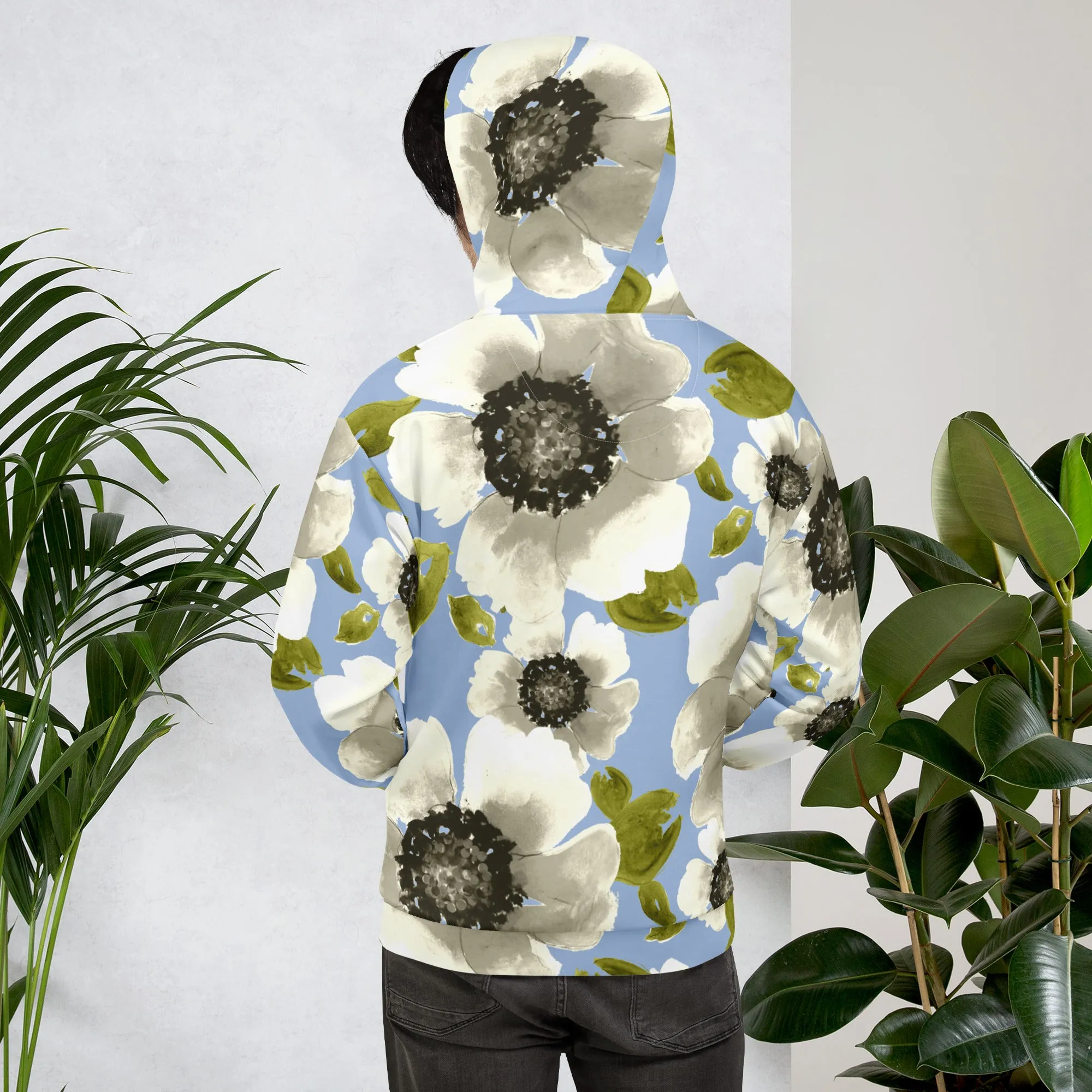 Floral Hoodie (Glamourange Spring Best Hoodies Collection - Flower Hoodies Print 0019)