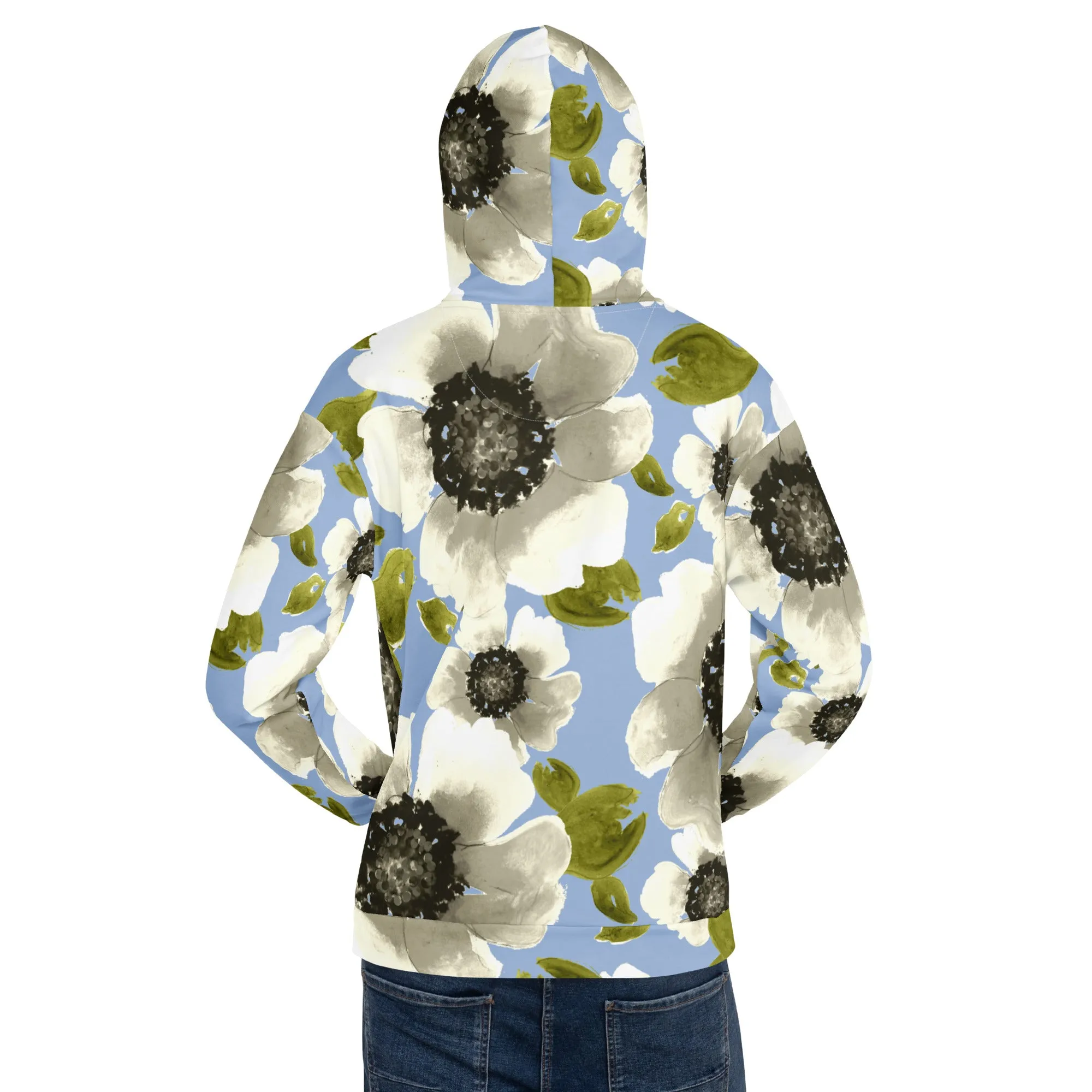 Floral Hoodie (Glamourange Spring Best Hoodies Collection - Flower Hoodies Print 0019)
