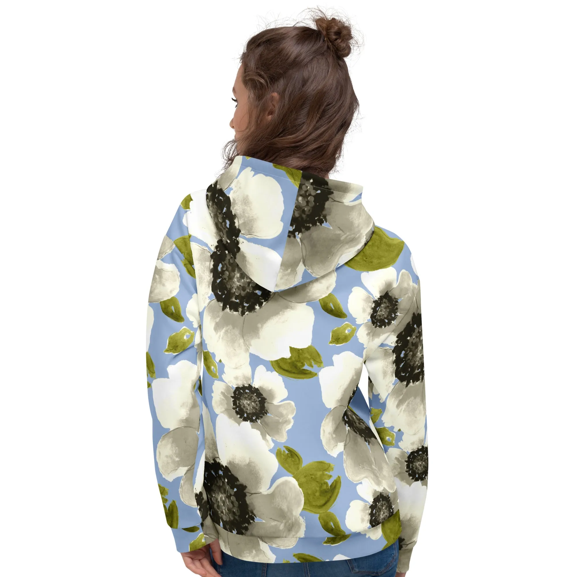 Floral Hoodie (Glamourange Spring Best Hoodies Collection - Flower Hoodies Print 0019)