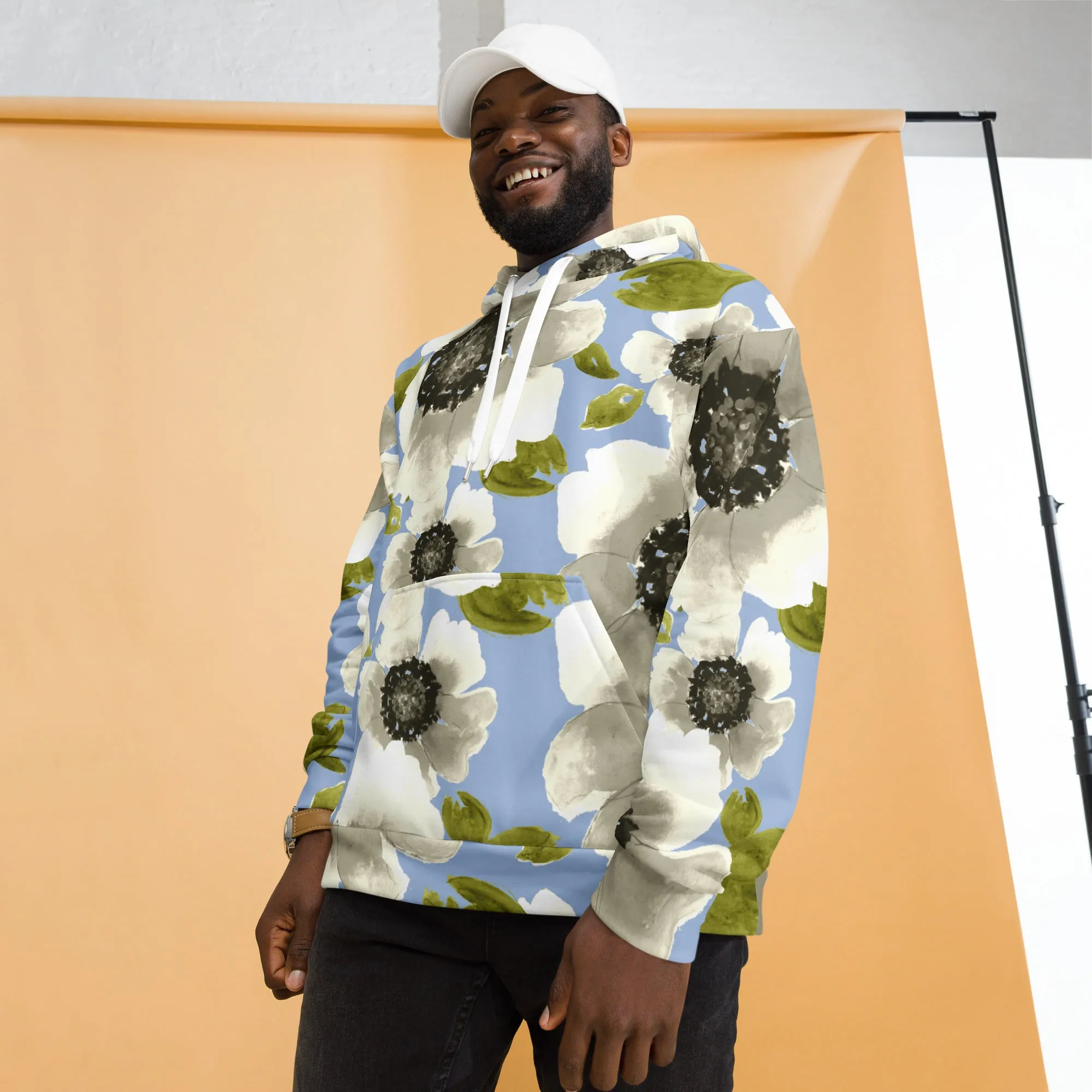 Floral Hoodie (Glamourange Spring Best Hoodies Collection - Flower Hoodies Print 0019)