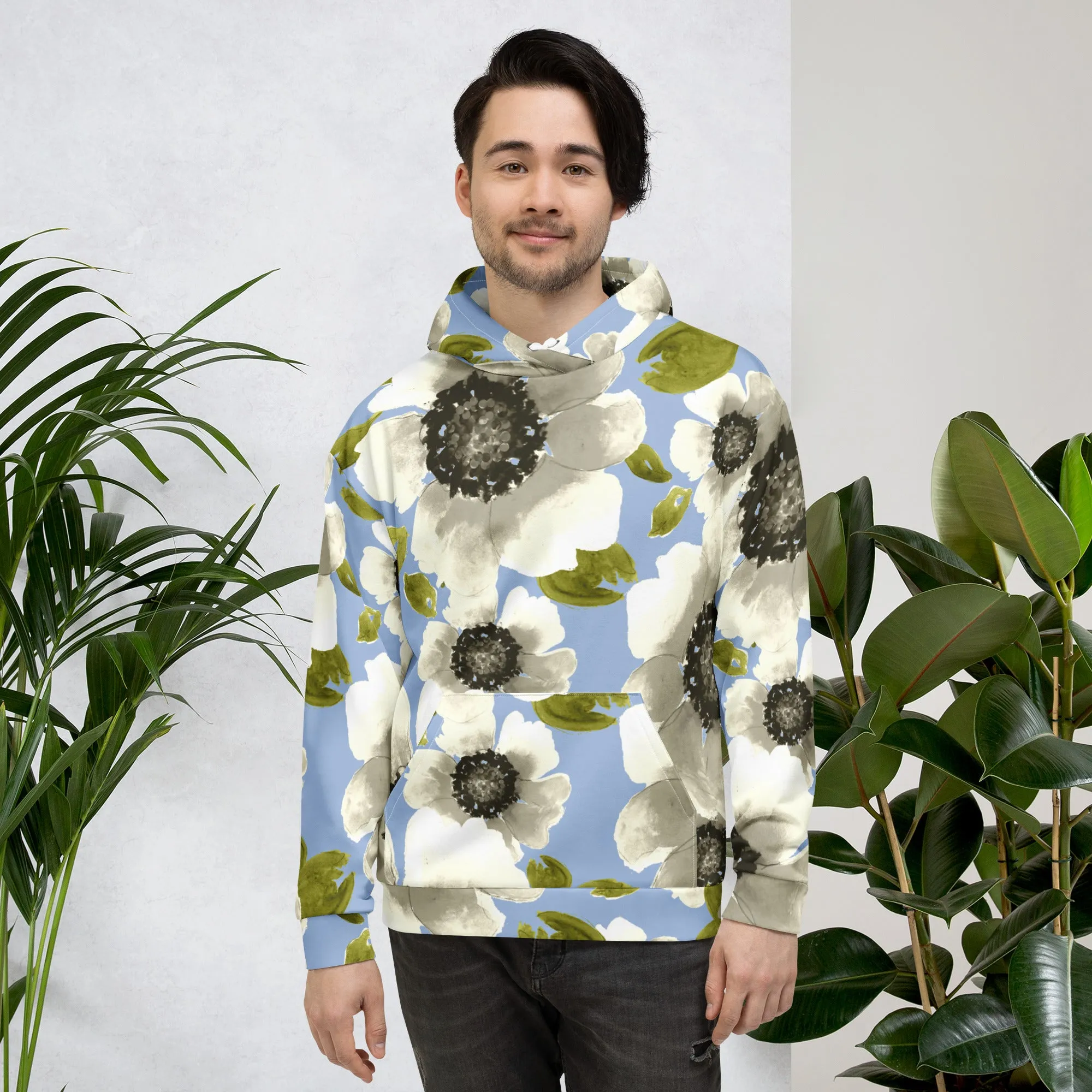 Floral Hoodie (Glamourange Spring Best Hoodies Collection - Flower Hoodies Print 0019)