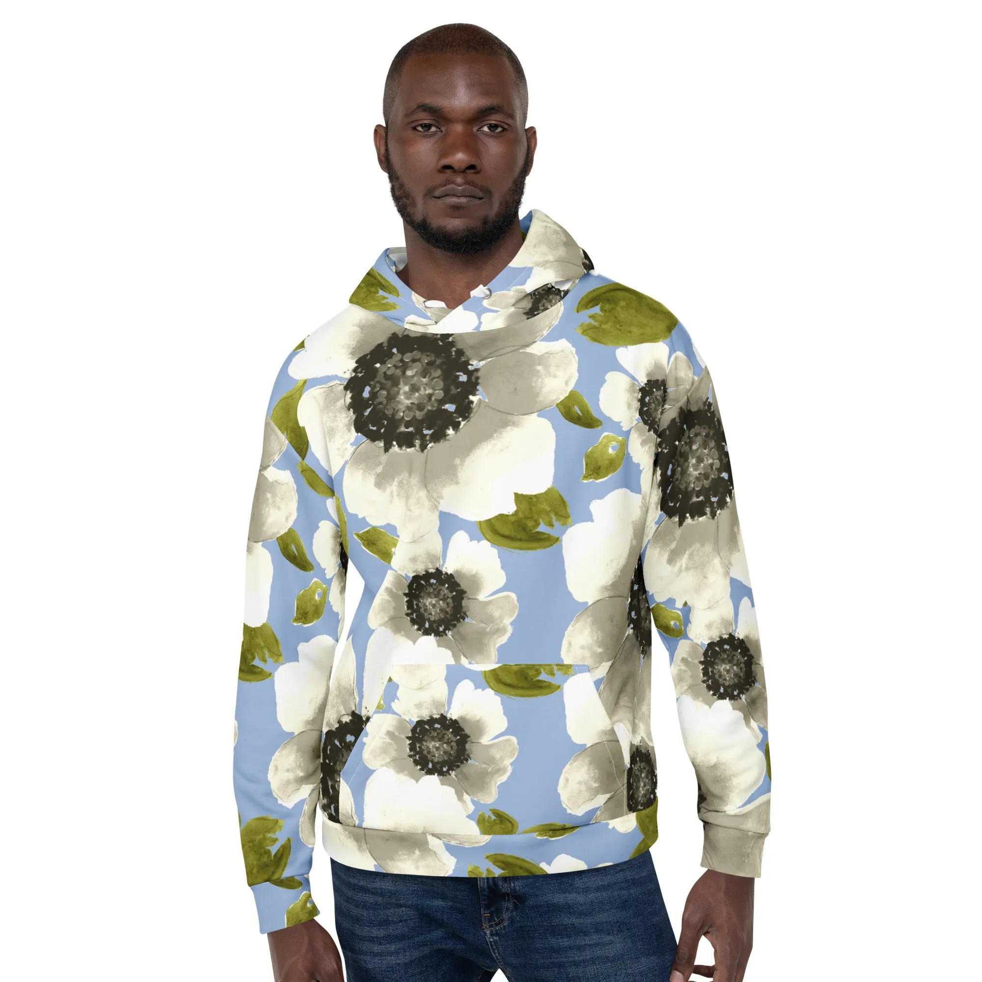 Floral Hoodie (Glamourange Spring Best Hoodies Collection - Flower Hoodies Print 0019)