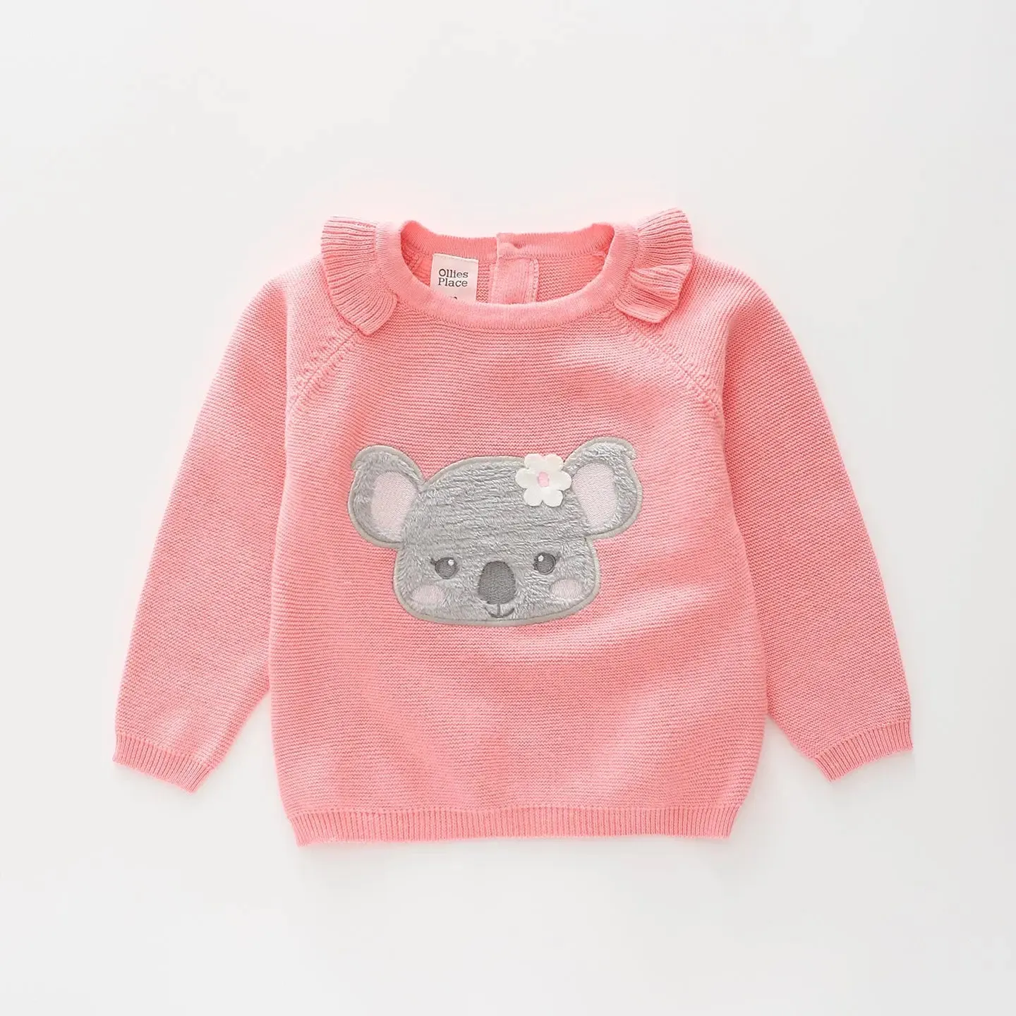 Fluffy Koala Knit Pullover