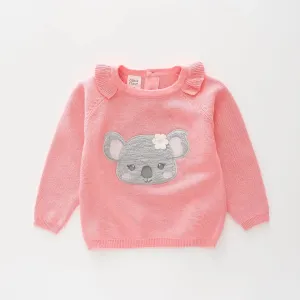 Fluffy Koala Knit Pullover