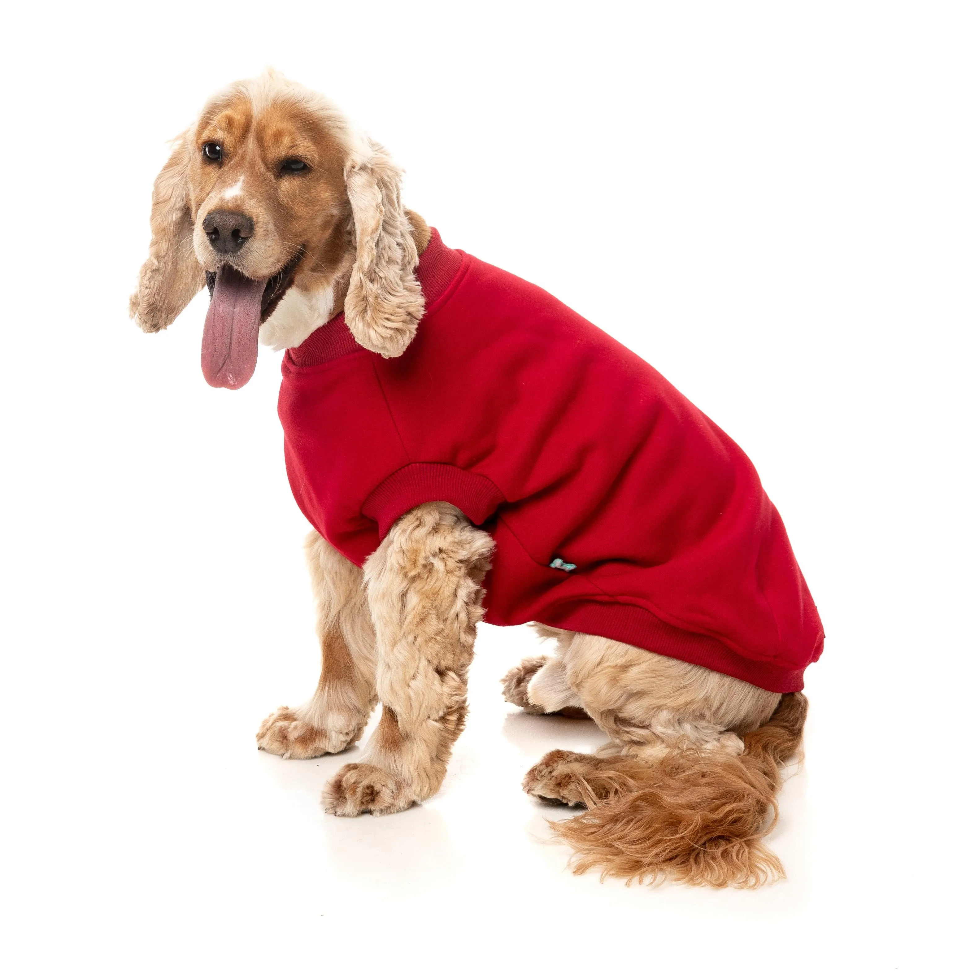 FuzzYard Dog Apparel Allday 25 Sweater Red Size 5 ^ ^