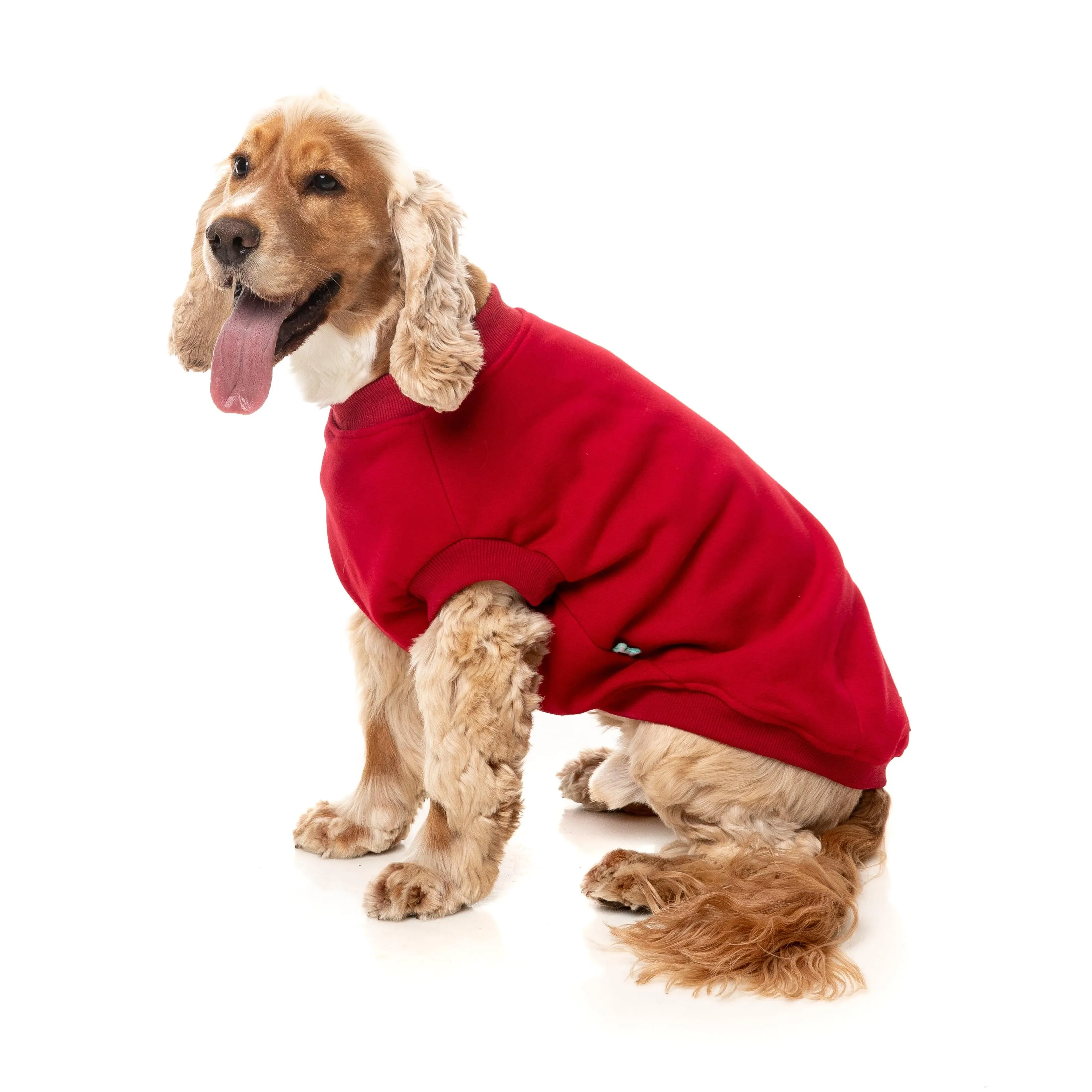 FuzzYard Dog Apparel Allday 25 Sweater Red Size 5 ^ ^