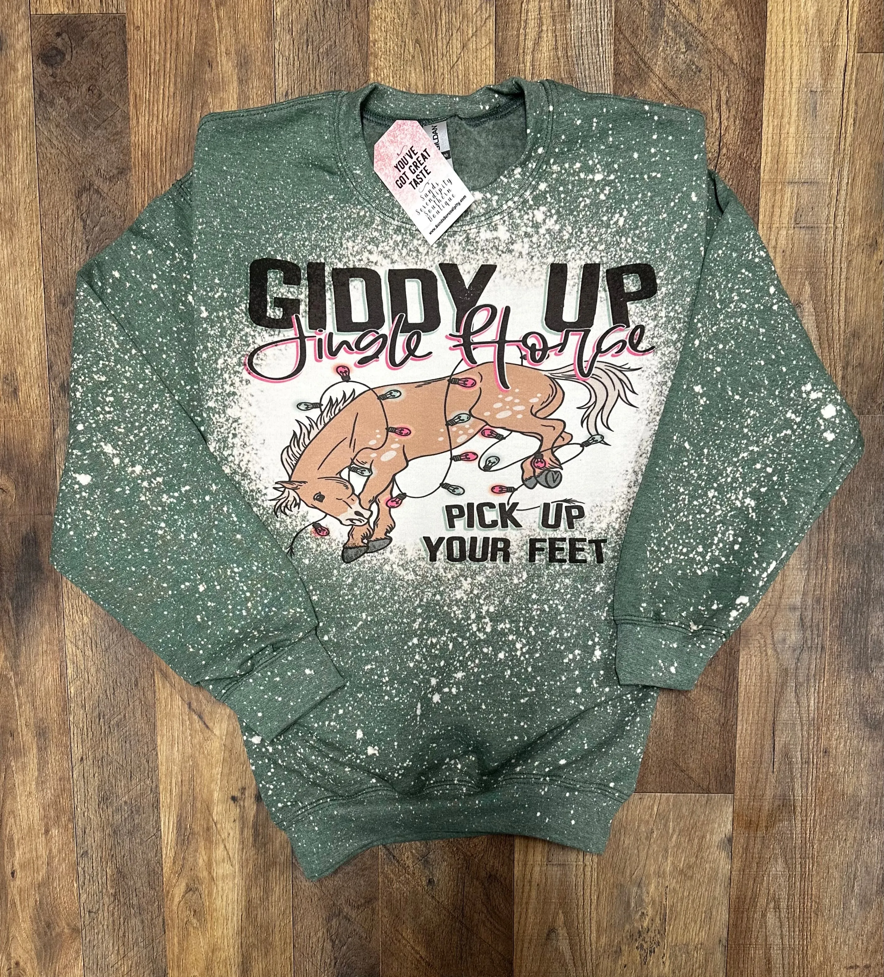 Giddy Up Jingle Horse Pick Up Your Feet 🐴