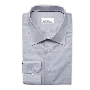 Gray Patterned Dress Shirt | The Sudoku