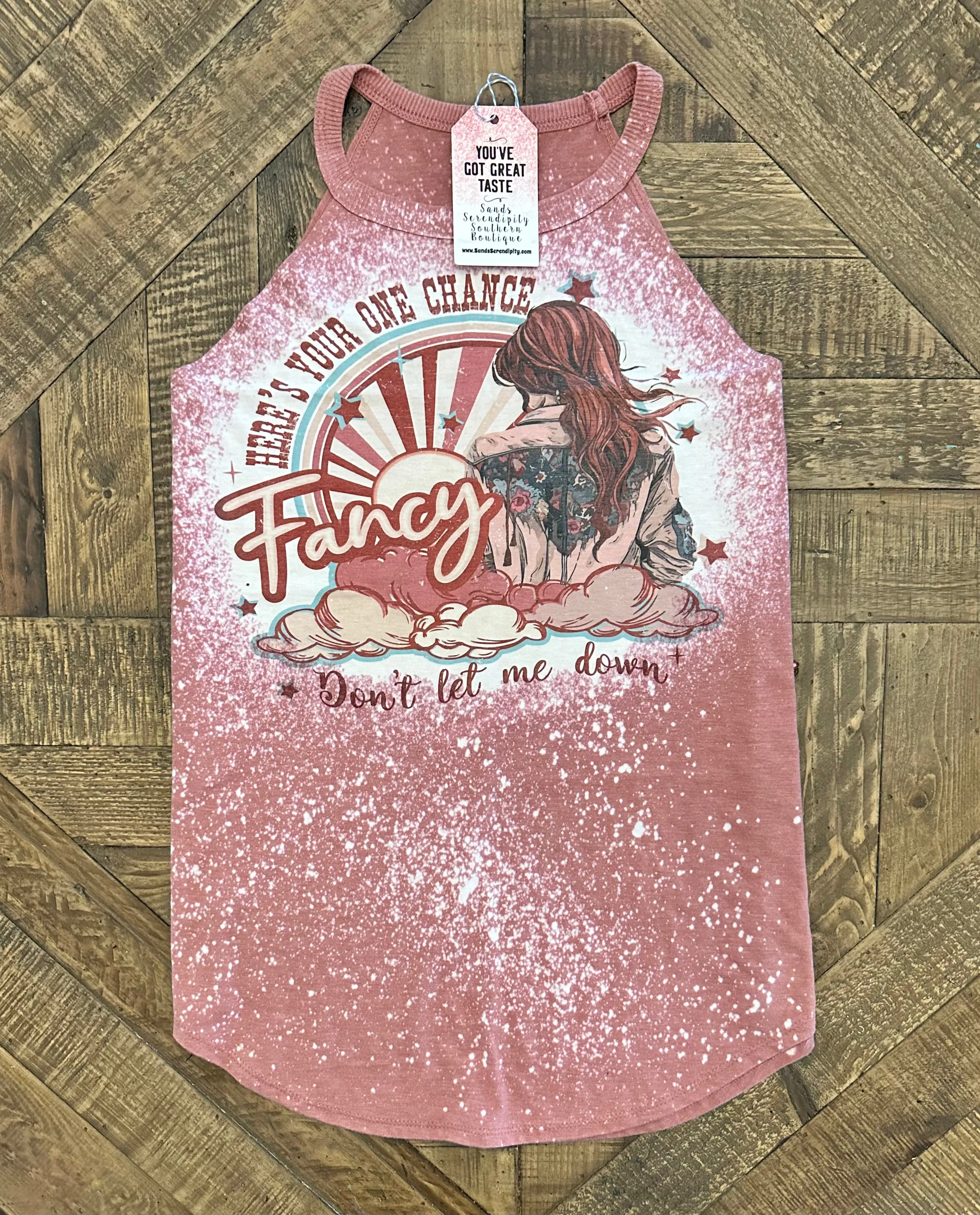 Here’s Your One Chance Fancy Tank 💁🏻‍♀️