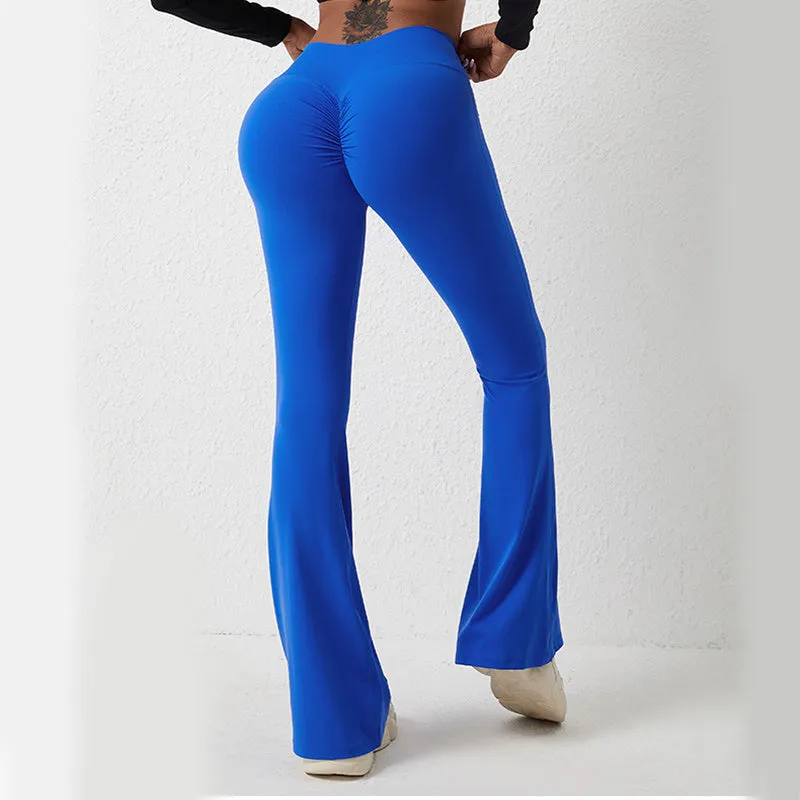 High-Waisted Hip Lifting Fitness Pants